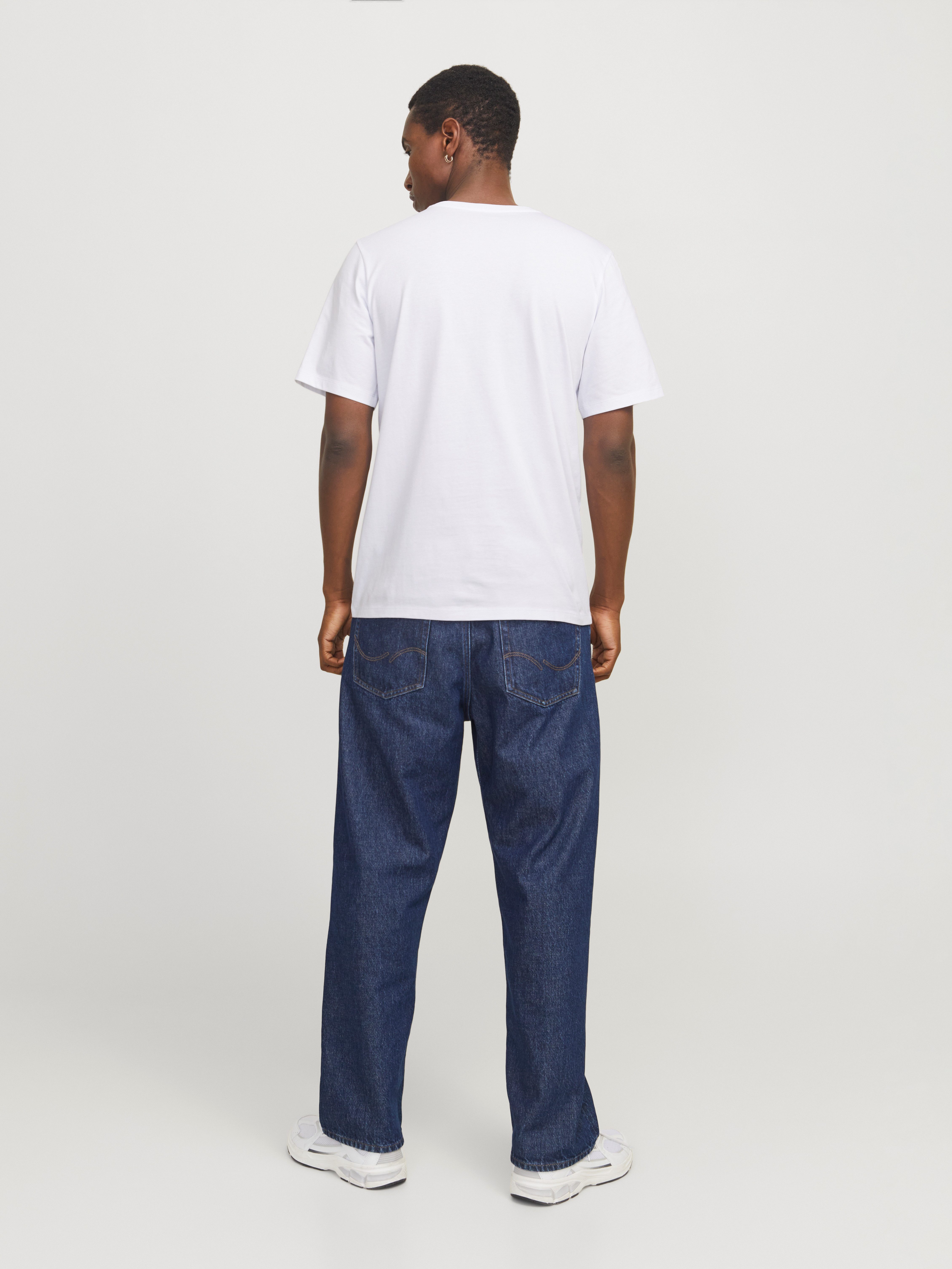 Jack & Jones Shirt met ronde hals JJELOGO TEE SS O-NECK 2 COL SS25 SN