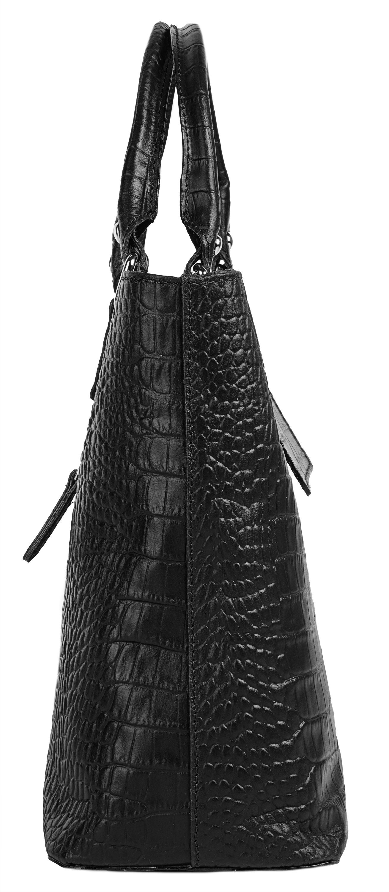 Cluty Tas echt leer, made in italy