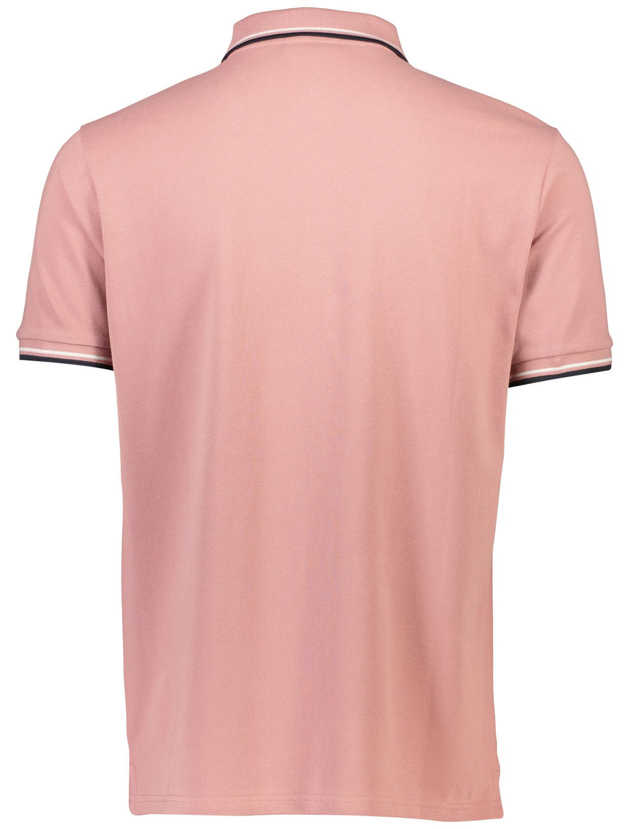 LINDBERGH Poloshirt met logo-borduursel en contrasterende boorden