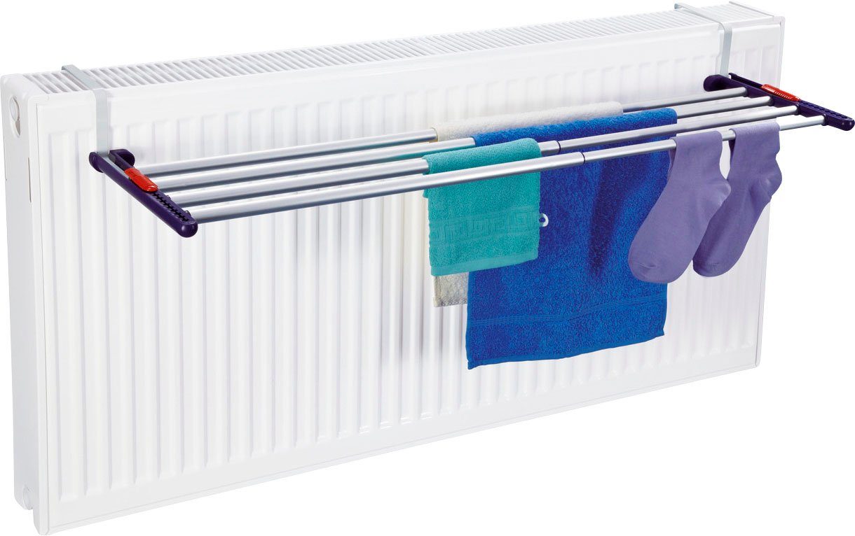 Leifheit Radiator-wasrek Quartett 42 Extendable Drooglengte: verstelbaar van ca. 2,2 m - 4,2 m