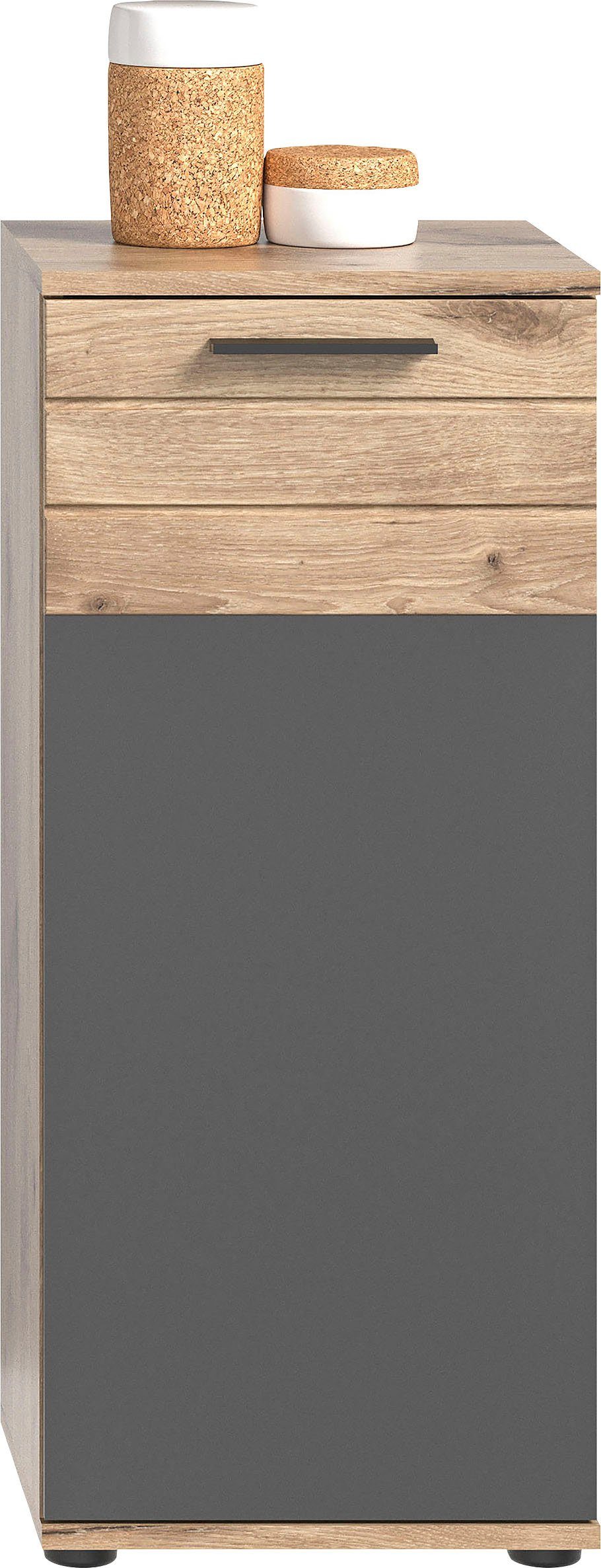 INOSIGN Onderkast Riga, breedte 37 cm, 1 deur (deurhengsel verwisselbaar), 1 legplank