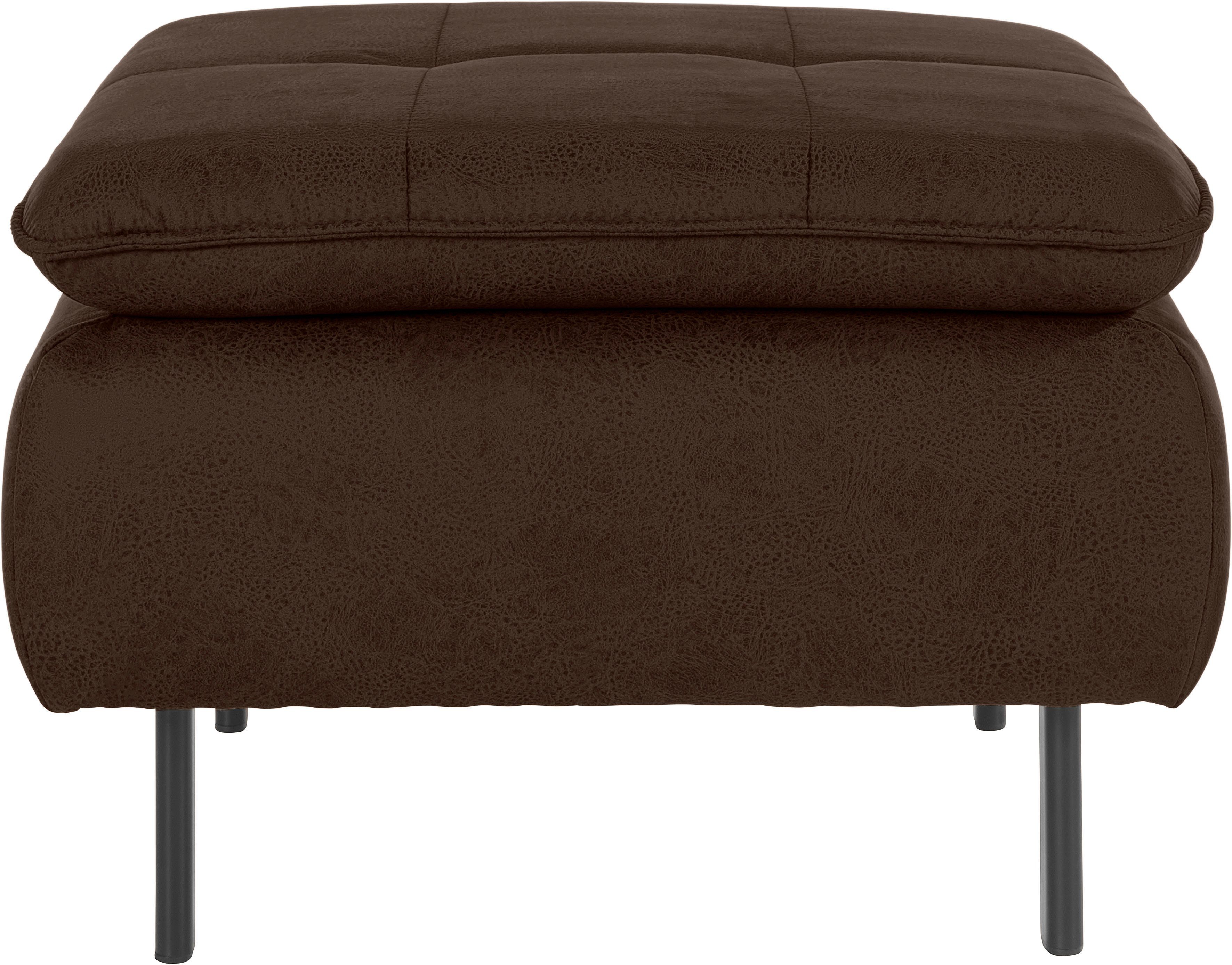 INOSIGN Hocker Birkholm passend bij de birkholm-serie, bxdxh: 65 x 65 x 44 cm