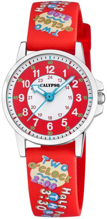 CALYPSO WATCHES Kwartshorloge My First Watch meisjes horloges rood