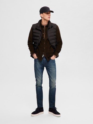SELECTED HOMME Trui met ronde hals SLHBERG CABLE CREW NECK NOOS