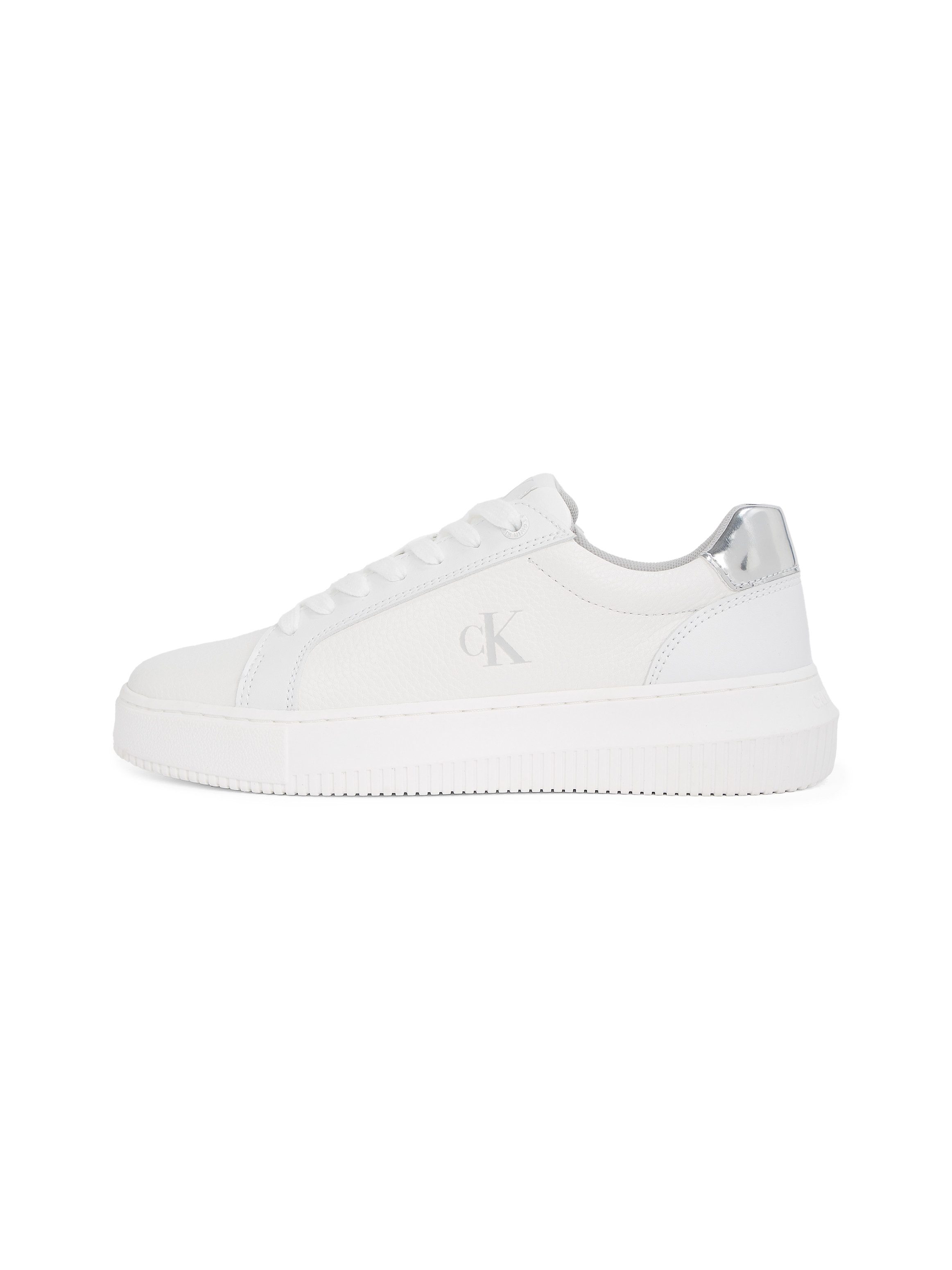 Calvin Klein Sneakers CHUNKY CUPSOLE LOW MG , veterschoenen, vrijetijdsschoen, lage schoen met hielcontrast