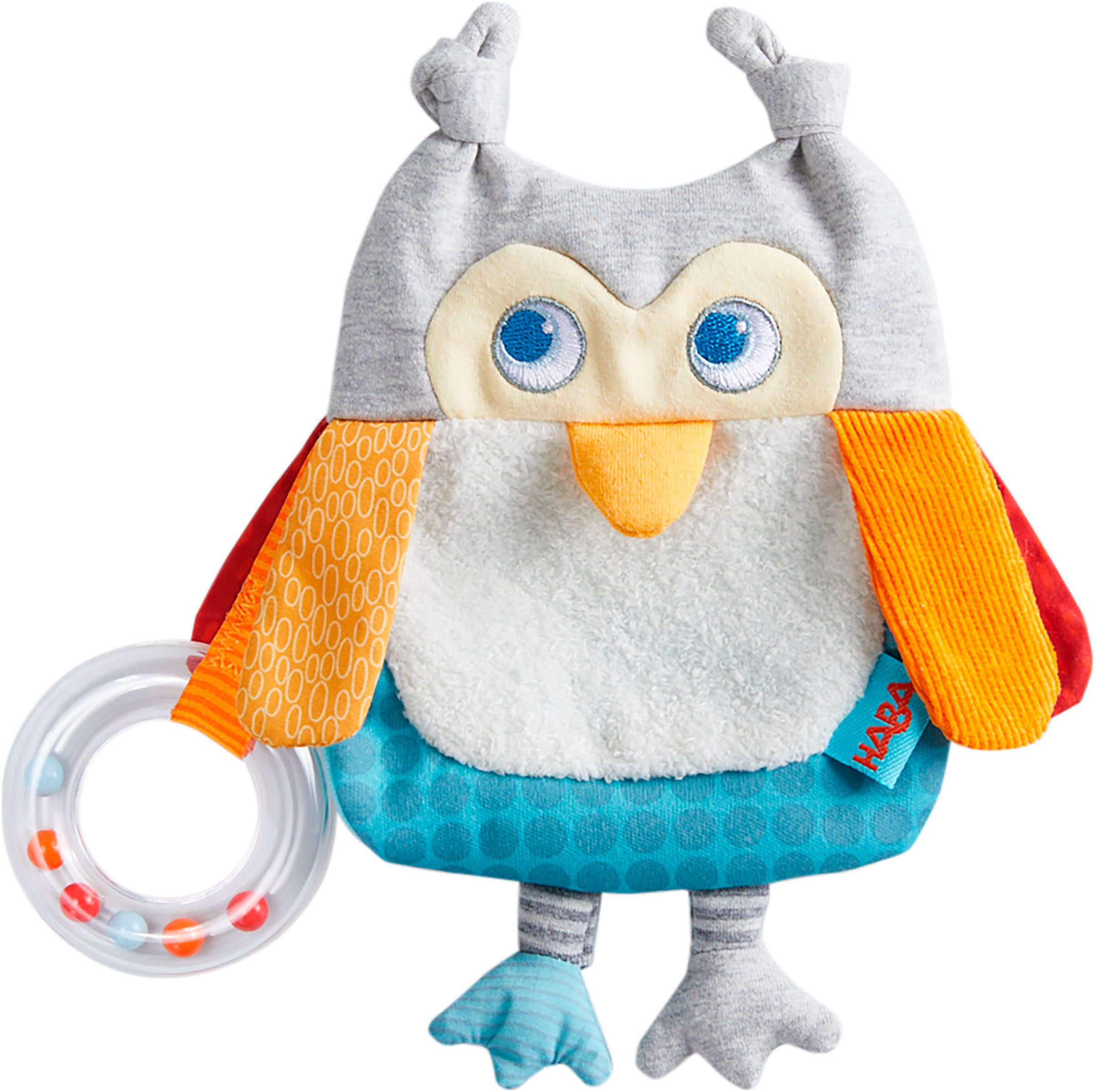 Haba Grijpspeeltje Ontdekkersdoek uil