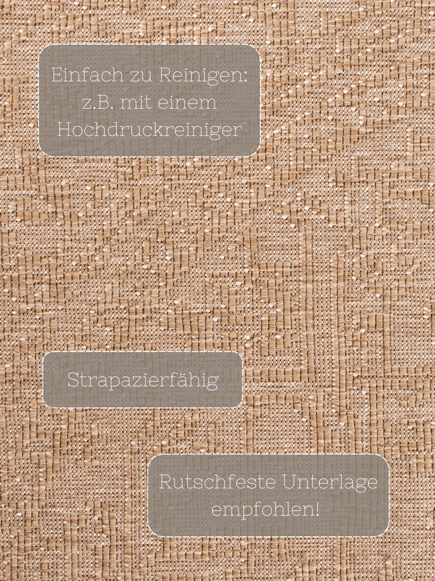 NORTHRUGS Outdoorkleed Kona omkeerbaar tapijt
