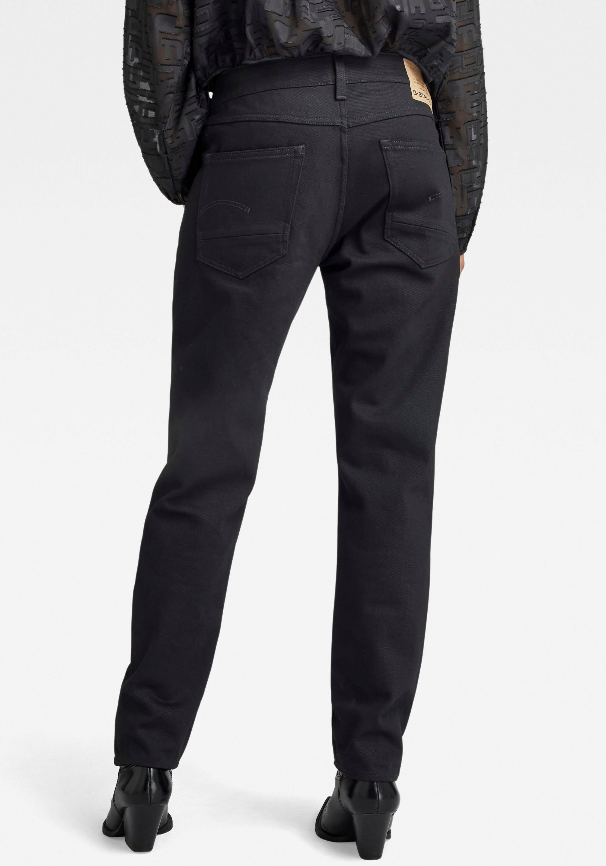 G-Star RAW Boyfriendjeans Kate Katoen-stretch denim kwaliteit voor meer draagcomfort