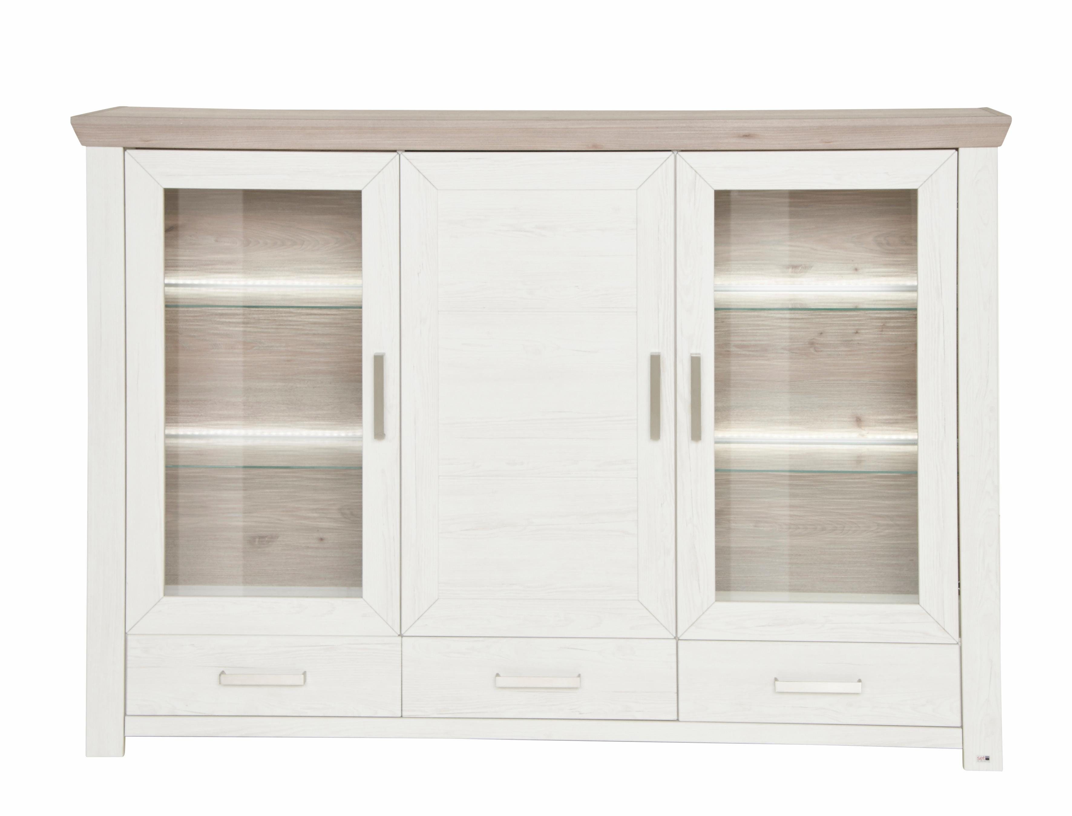 set one by Musterring Highboard York Type 57, breedte 184 cm