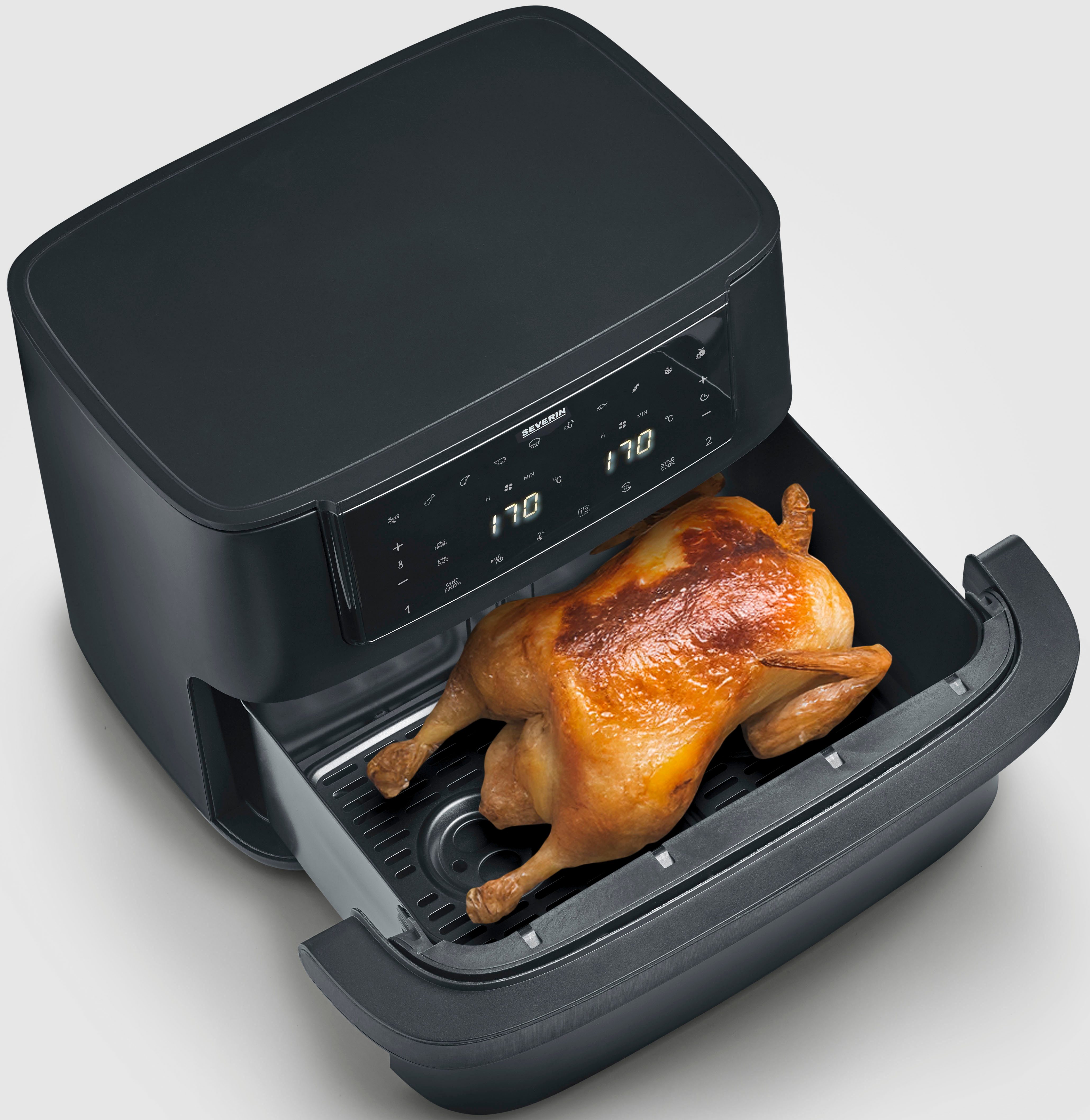 Severin Airfryer FR 2490 9 l "Flex Max Dual"