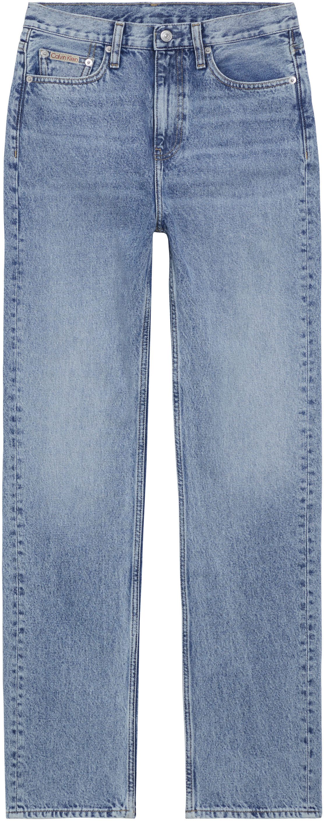 Calvin Klein Straight jeans HIGH RISE STRAIGHT