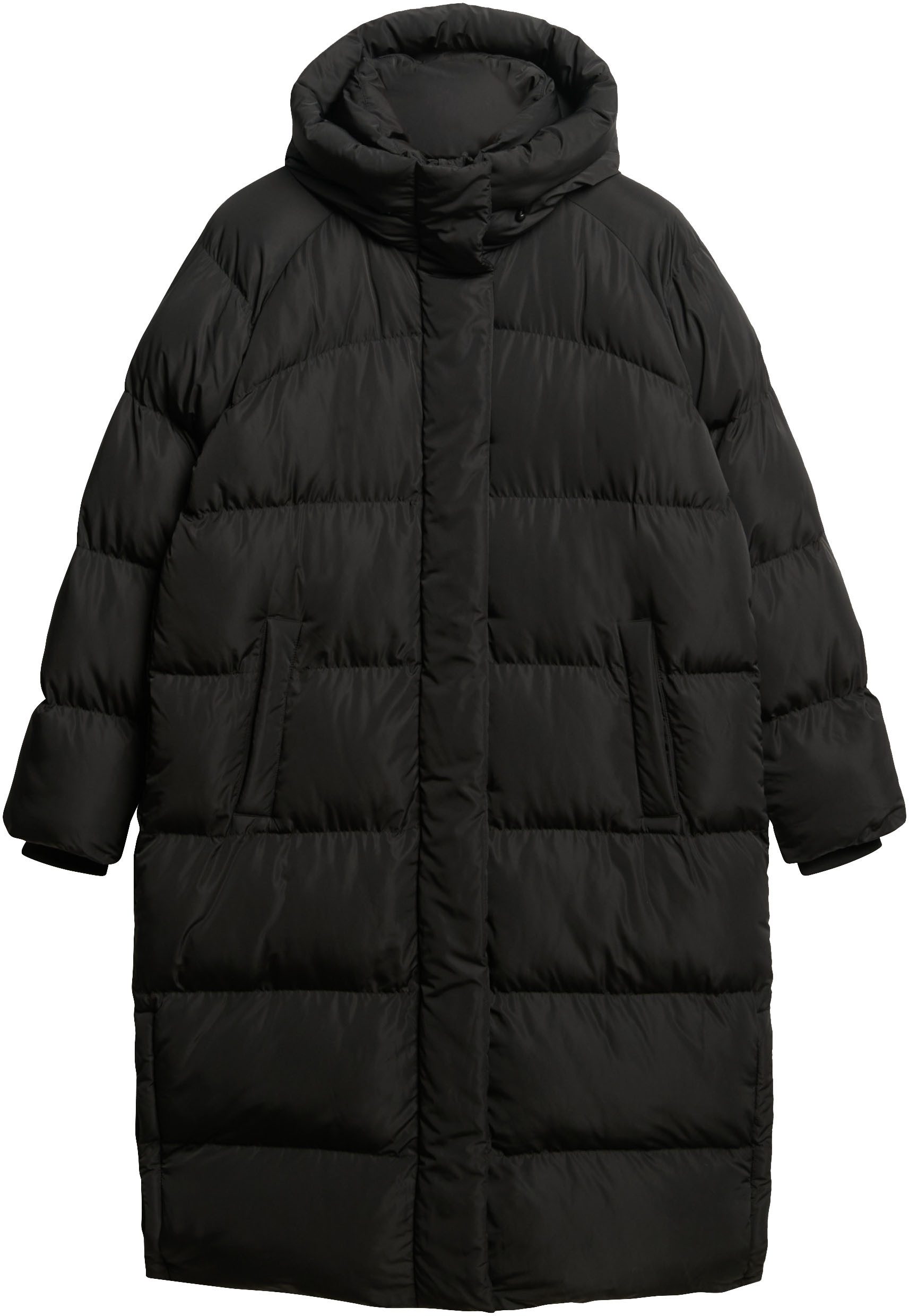 Superdry Gewatteerde jas Longline Hooded Puffer Jacket