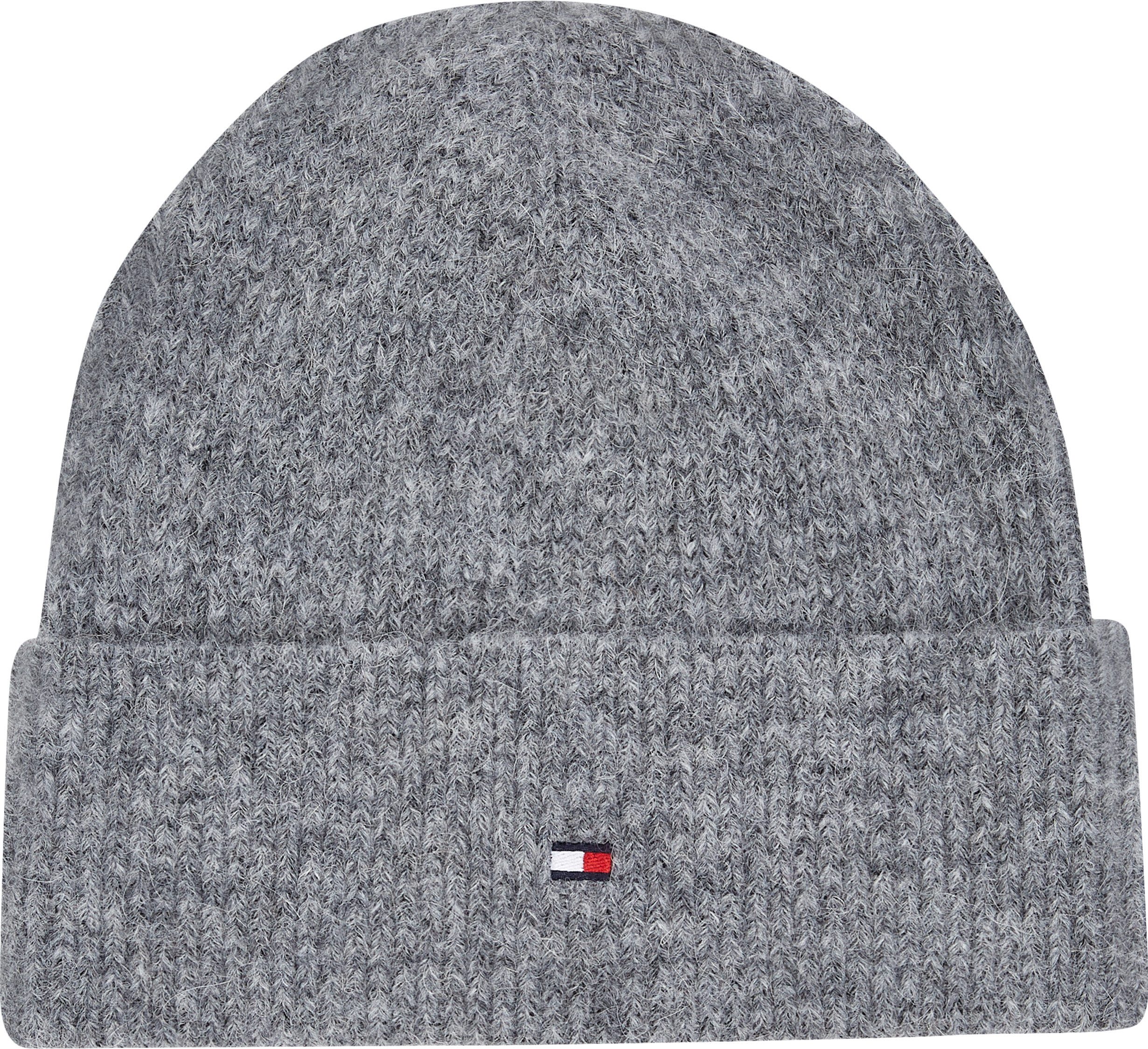 Tommy Hilfiger Gebreide muts ESSENTIAL FLAG FUZZY BEANIE