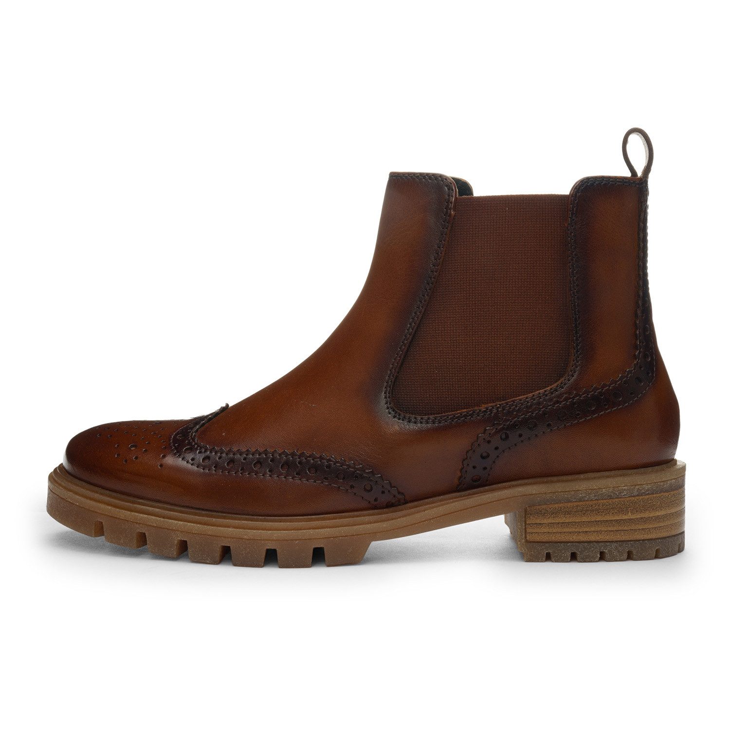 Ara Chelsea-boots Tulsa enkellaars, instaplaarzen met lyra-perforatie, g-breedte (breed)