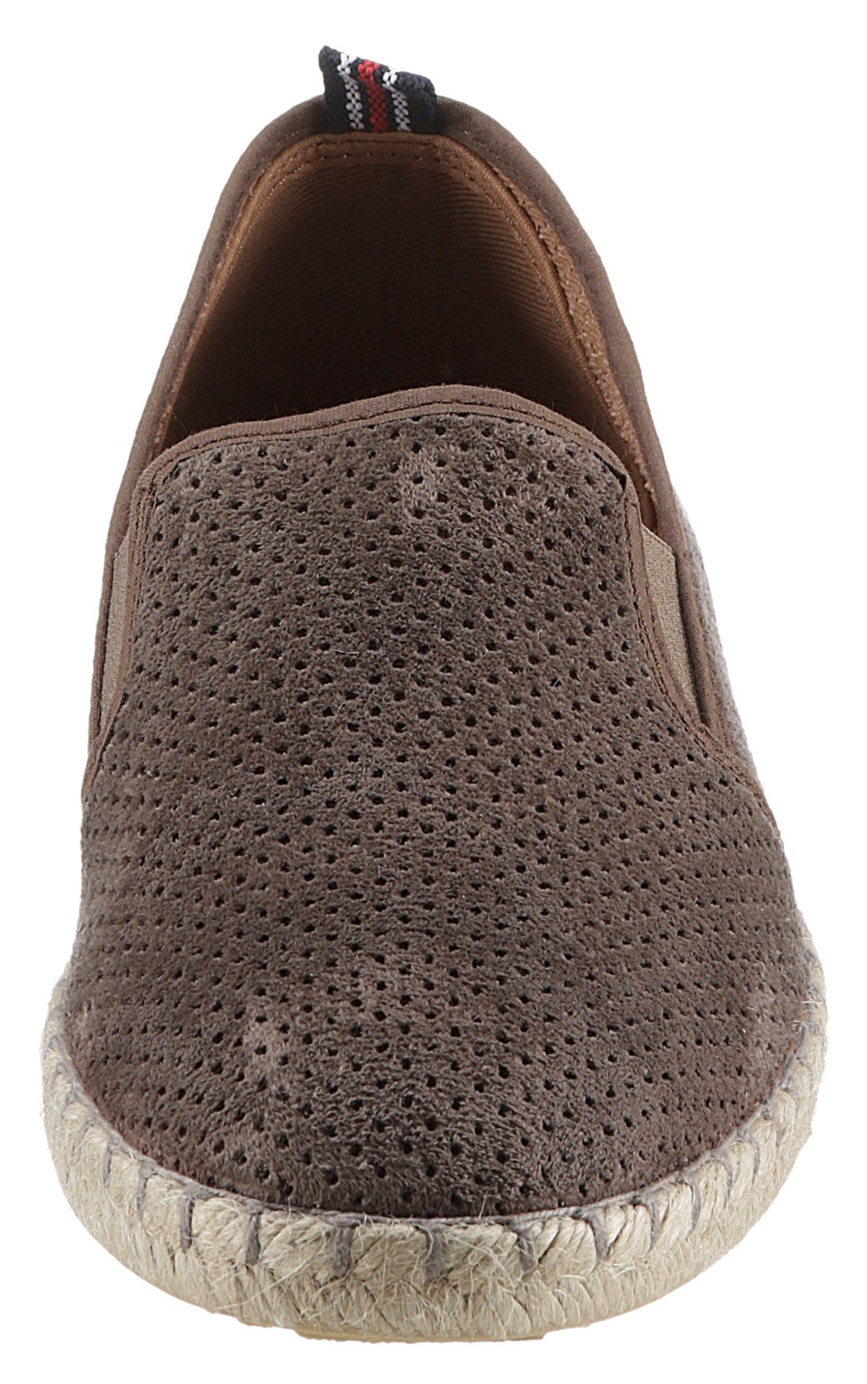 VERBENAS Espadrilles Tom Pacific , loafer, slip-on, zomerschoen, strandschoen met stretch inzetstukken