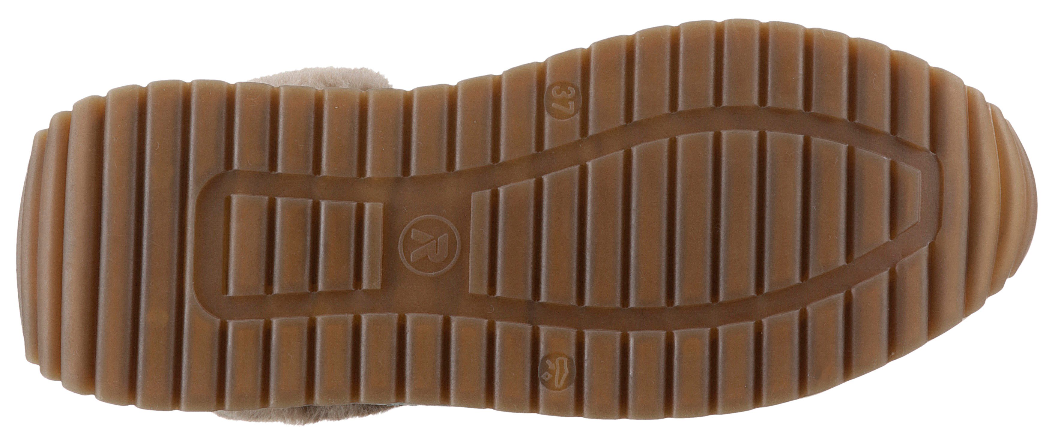 Rieker EVOLUTION Winterlaarzen Wedge sneakers, plateaulaarzen met faux-bont kraag