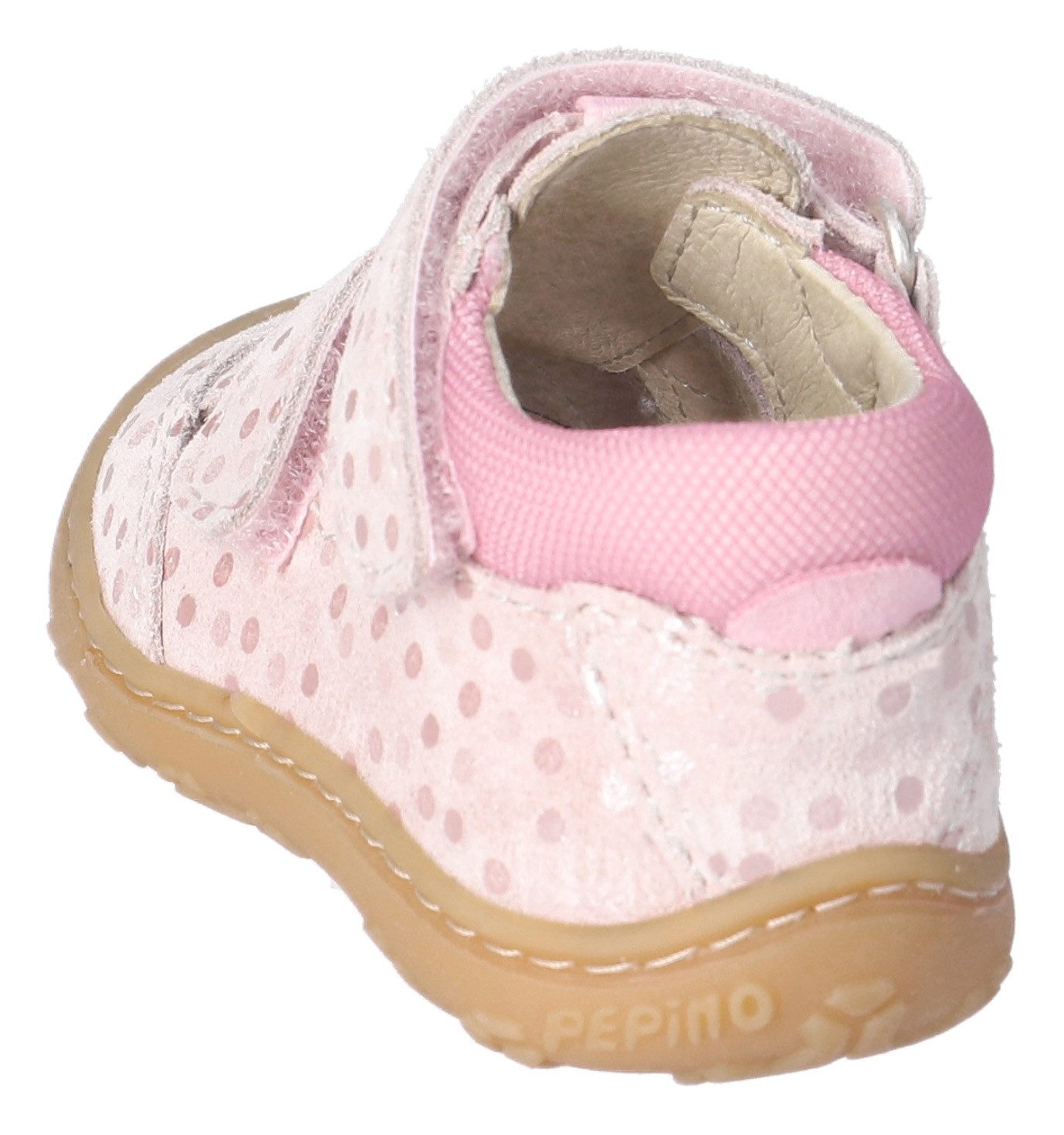 PEPINO by RICOSTA Babyschoentjes Ebi WMS: gemiddeld , klittenbandschoen, leren binnenzool, maat sjabloon te downloaden