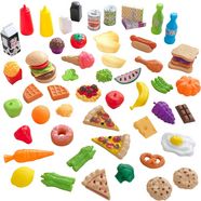kidkraft speellevensmiddelen voor winkel of kinderkeuken (set) multicolor