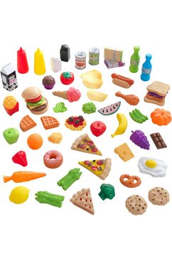 kidkraft speellevensmiddelen voor winkel of kinderkeuken (set) multicolor