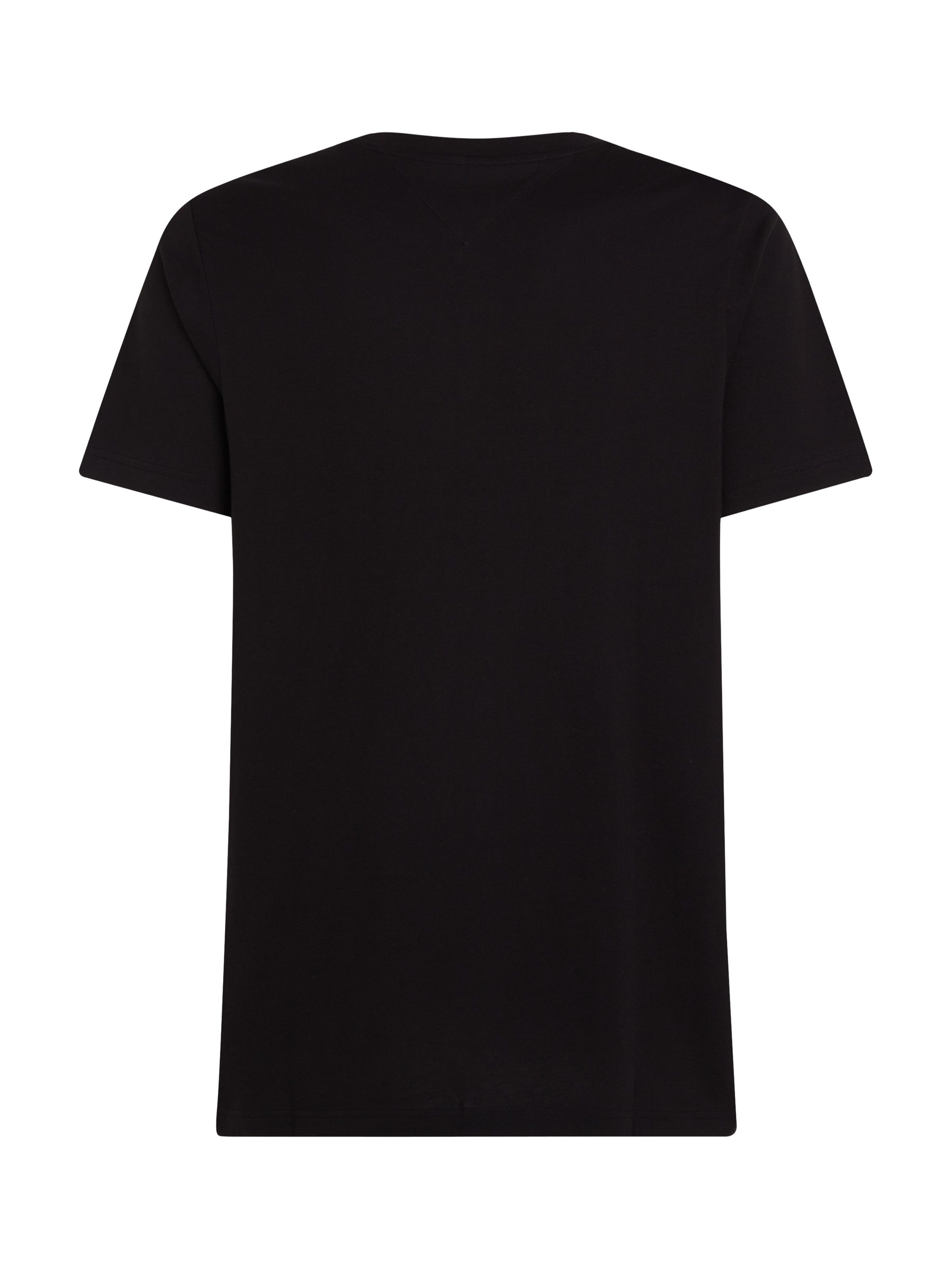 Tommy Hilfiger Shirt met ronde hals HILFIGER STACK TEE