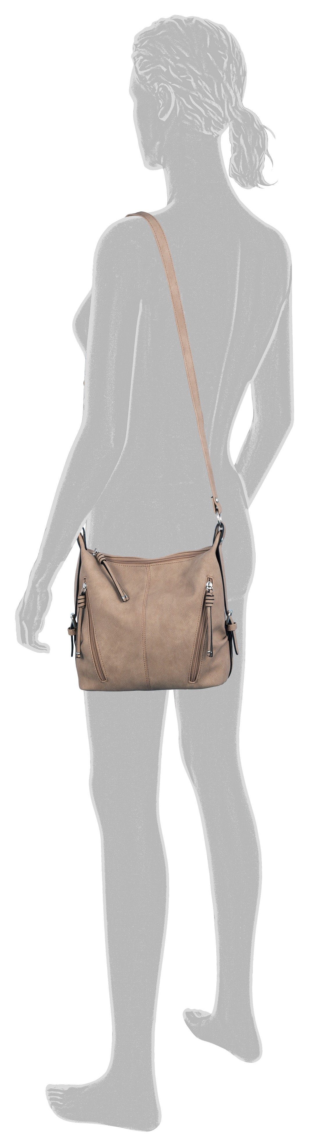 Tom Tailor Schoudertas CAIA Cross bag M met mooie details