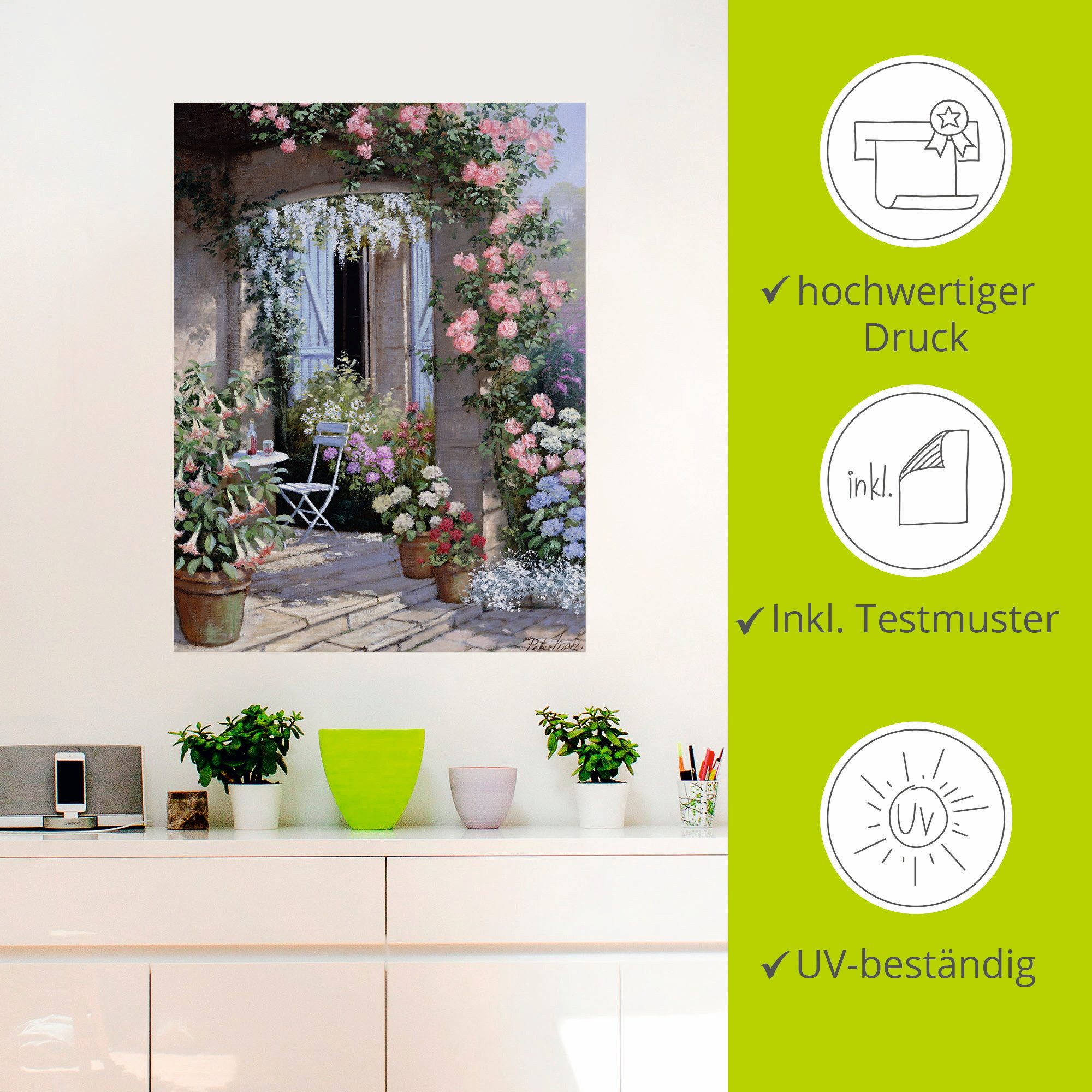 Artland Artprint Bloemenaanbod als artprint op linnen, poster, muursticker in verschillende maten