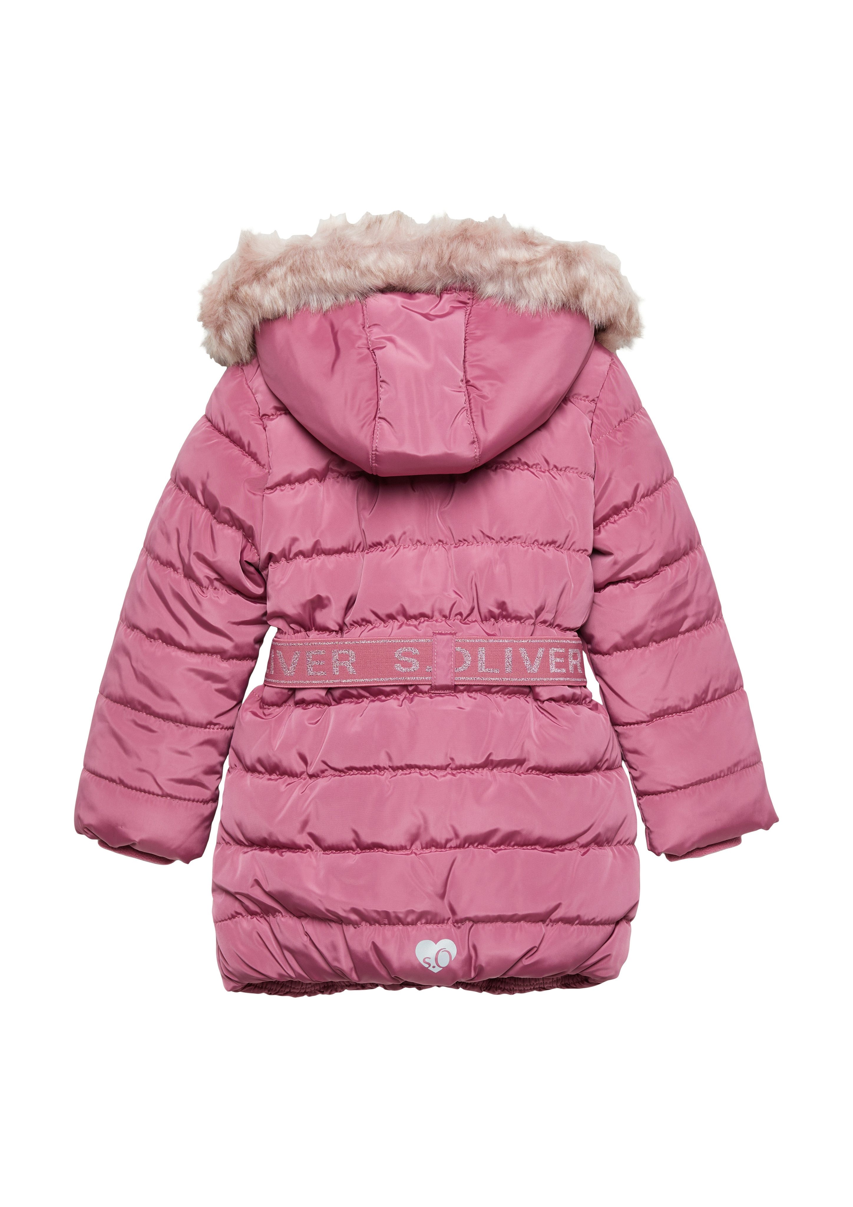 s.Oliver RED LABEL Junior Outdoorjack met een capuchon