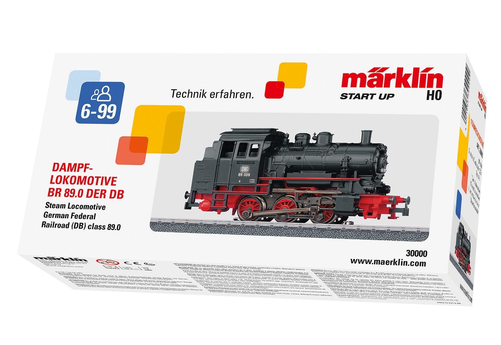 Märklin Tenderlocomotief Märklin start up - Baureihe 89.0 - 30000