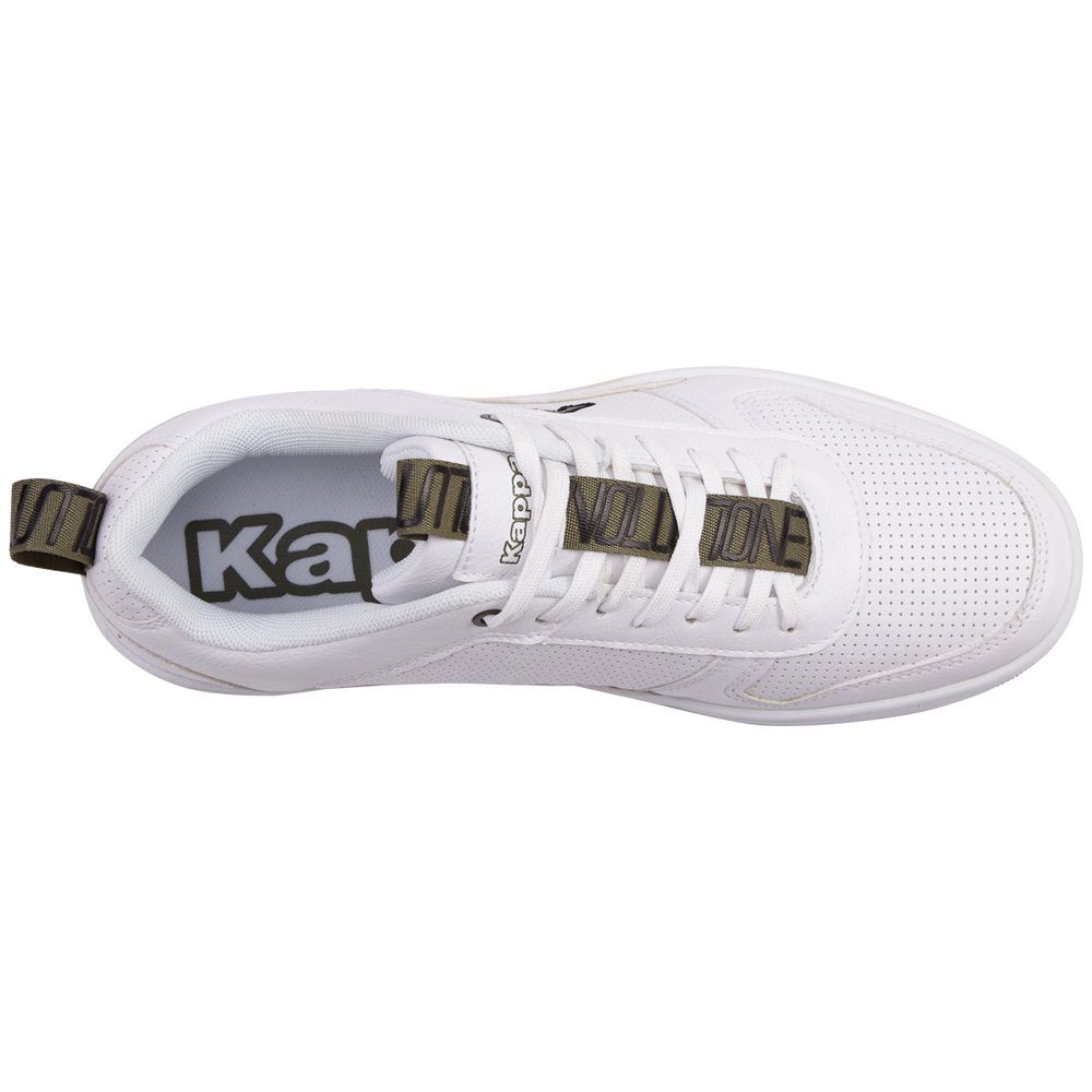 Kappa Sneakers met evolution ambigramm op tong- en hiellussen