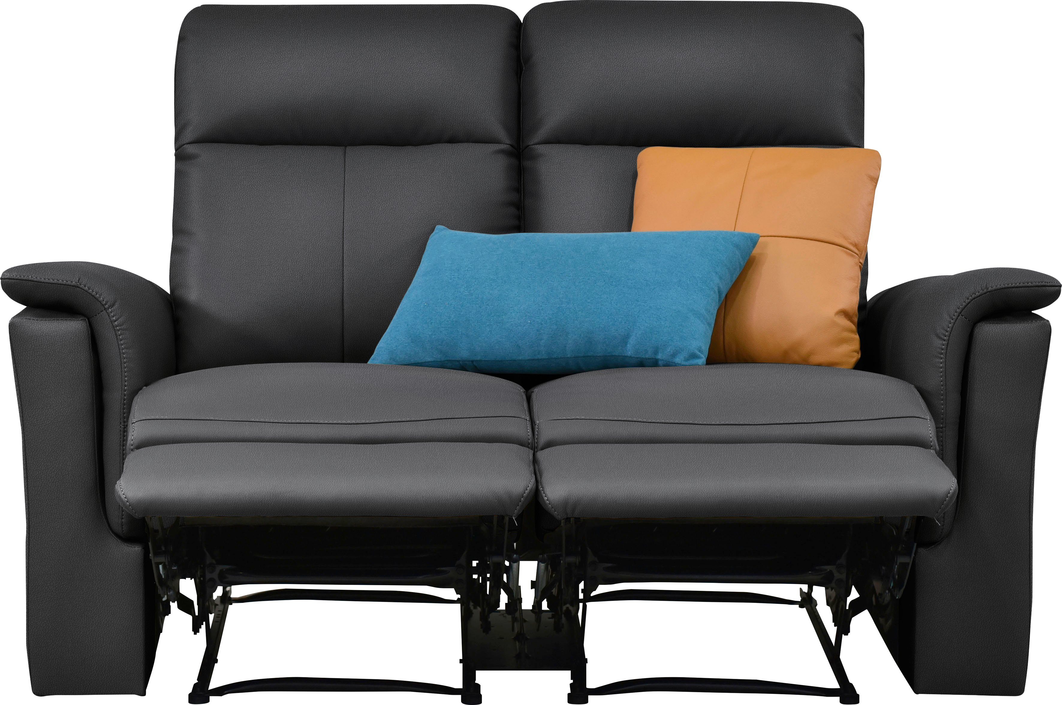 Home affaire 2-zitsbank Southbrook met handmatige en elektrische relaxfunctie