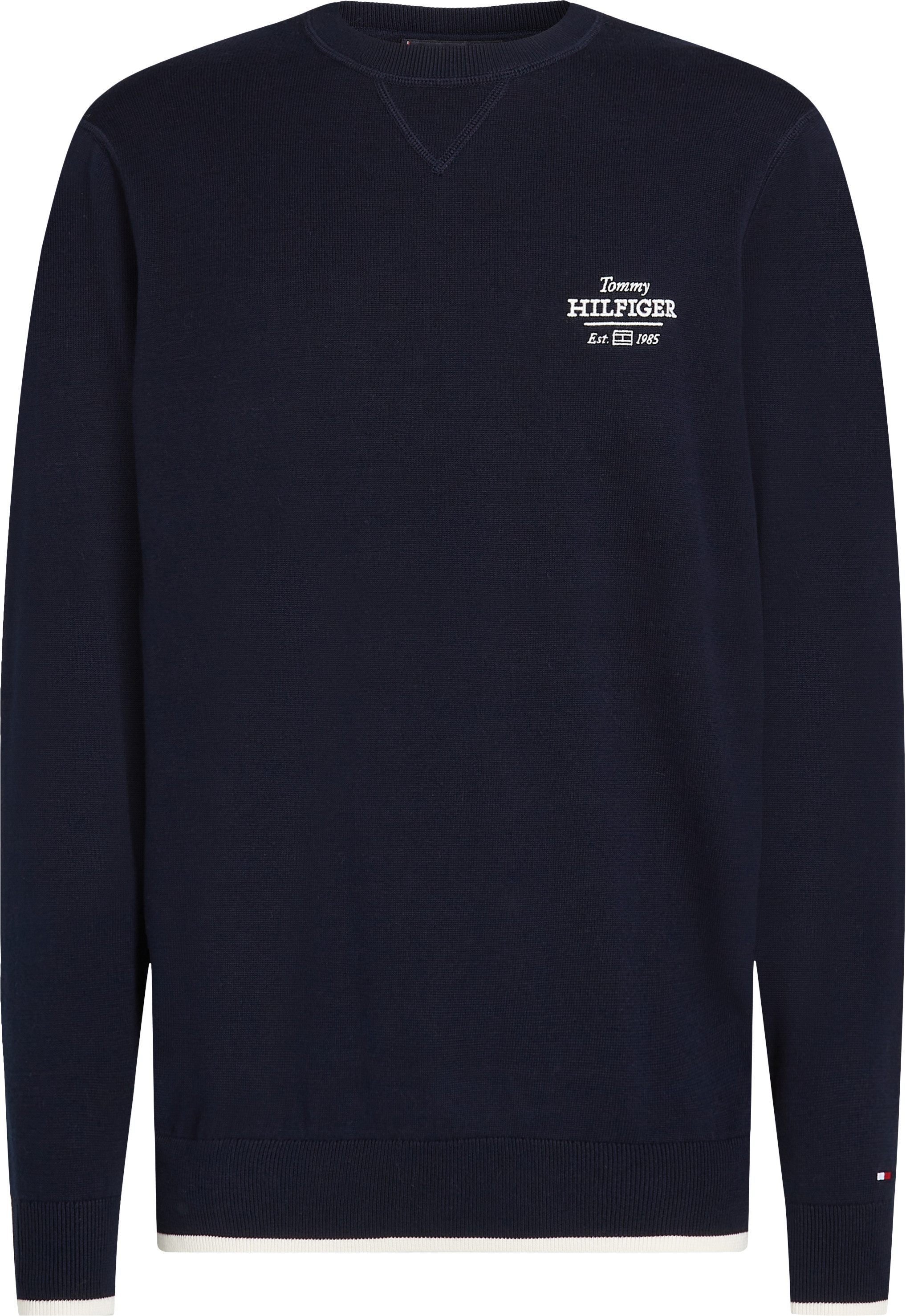 Tommy Hilfiger Trui met ronde hals GRAPHIC COTTON CREW