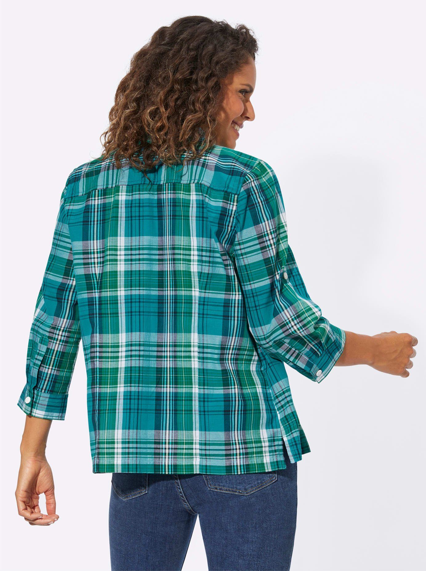 Casual Looks Geruite blouse