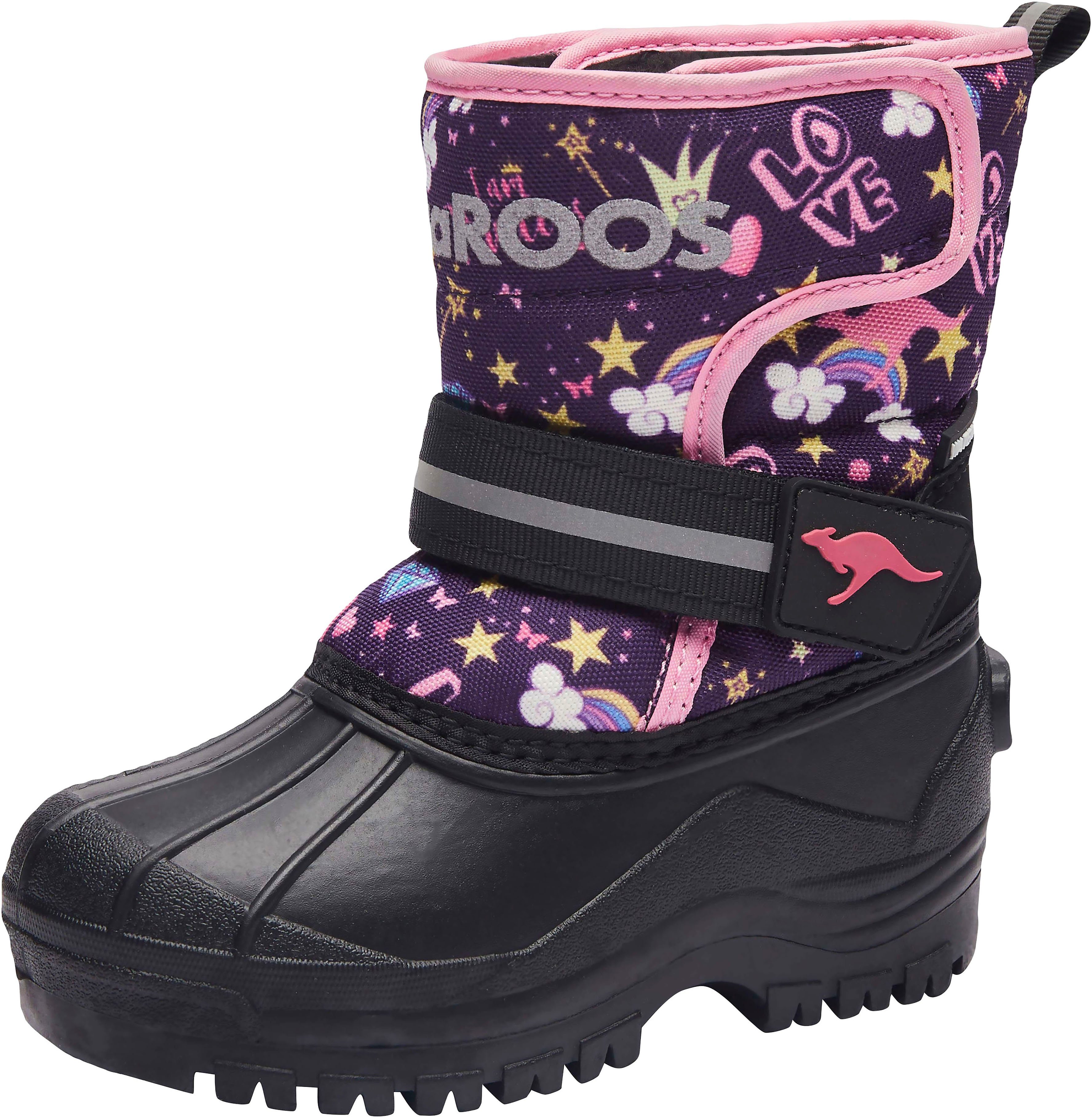 KangaROOS Winterlaarzen K-shell II Snowboots, winterlaarzen, winterschoenen, met klittenbandsluiting