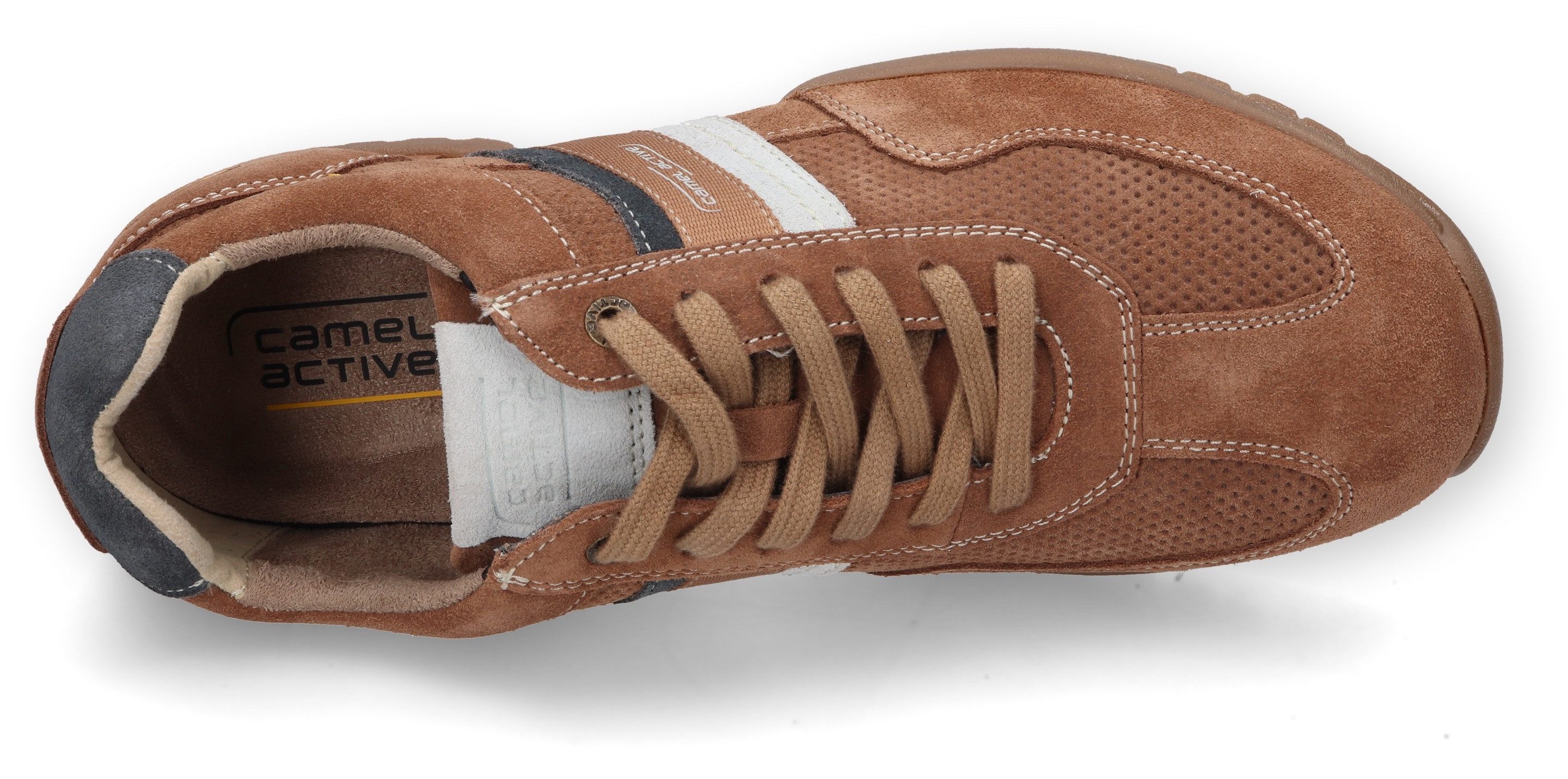 camel active Veterschoenen , vrijetijdsschoen, sneaker, traditionele schoen met leren binnenvoering