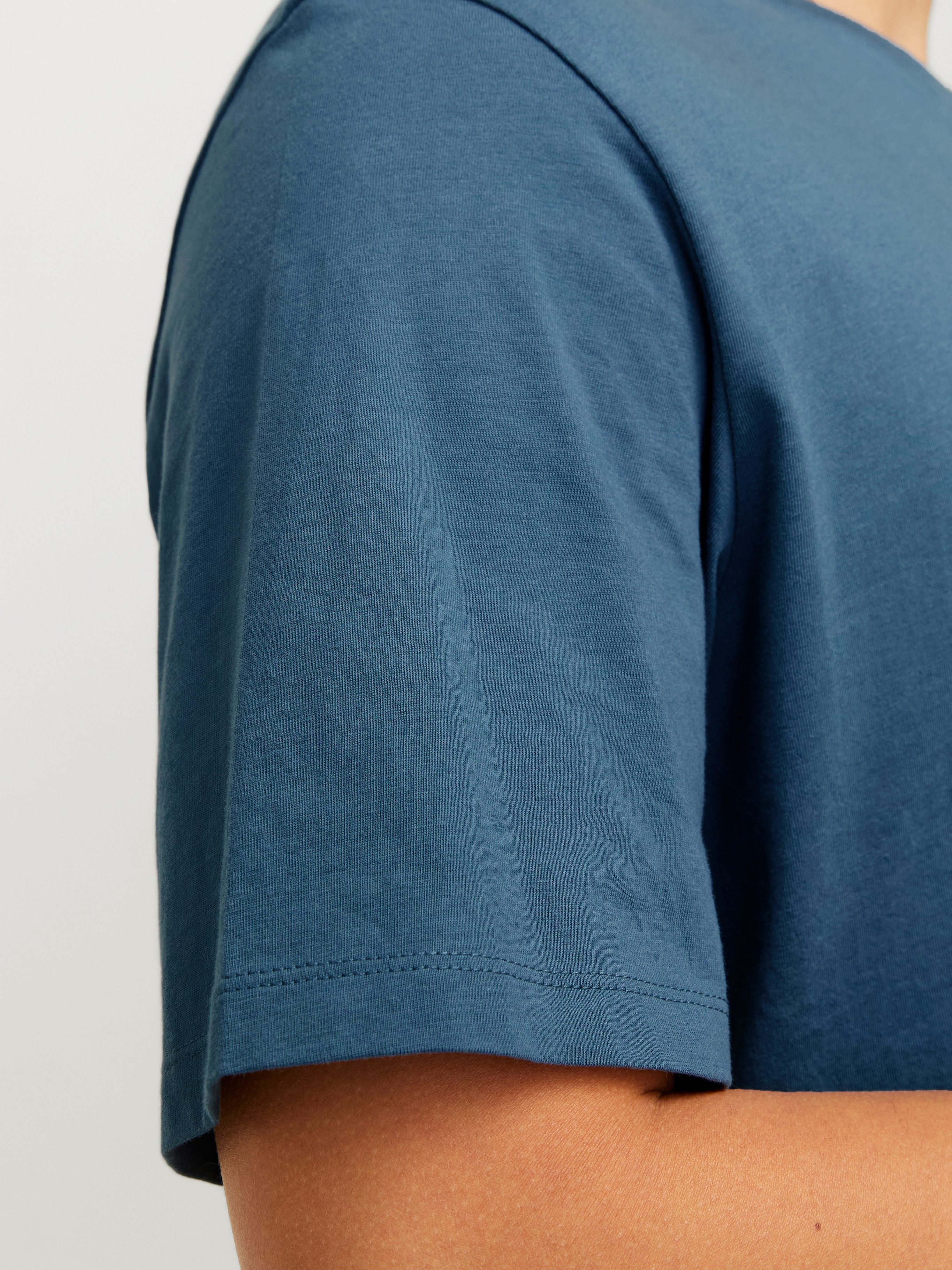 Jack & Jones Shirt met ronde hals JJEORGANIC BASIC TEE SS O-NECK NOOS