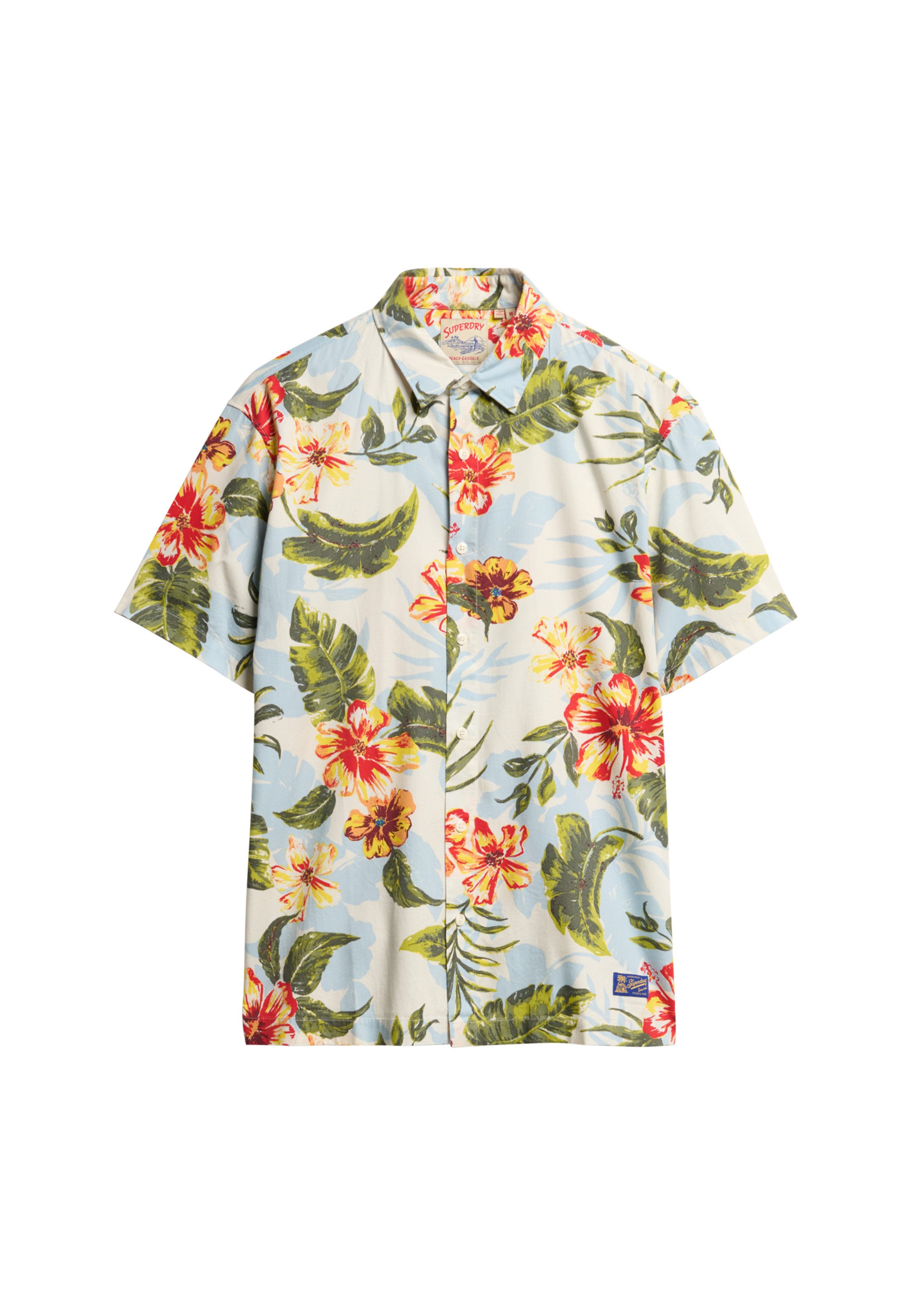 Superdry Overhemd met korte mouwen HAWAIIAN PRINT SHIRT