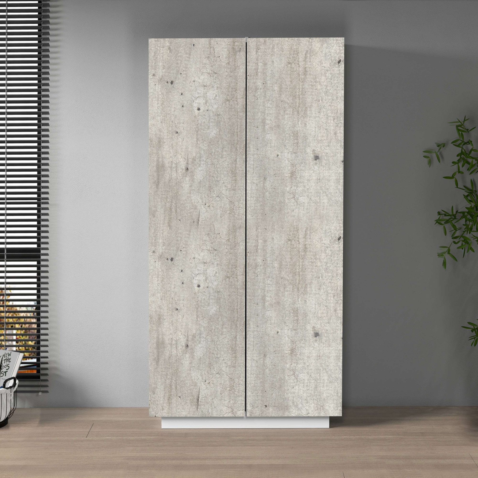 INOSIGN Archiefkast Coro, Multifunctionele kast, Bureaukast met 2 deuren & verstelbare legplanken, hoogte 86 of 166 cm, made in italy