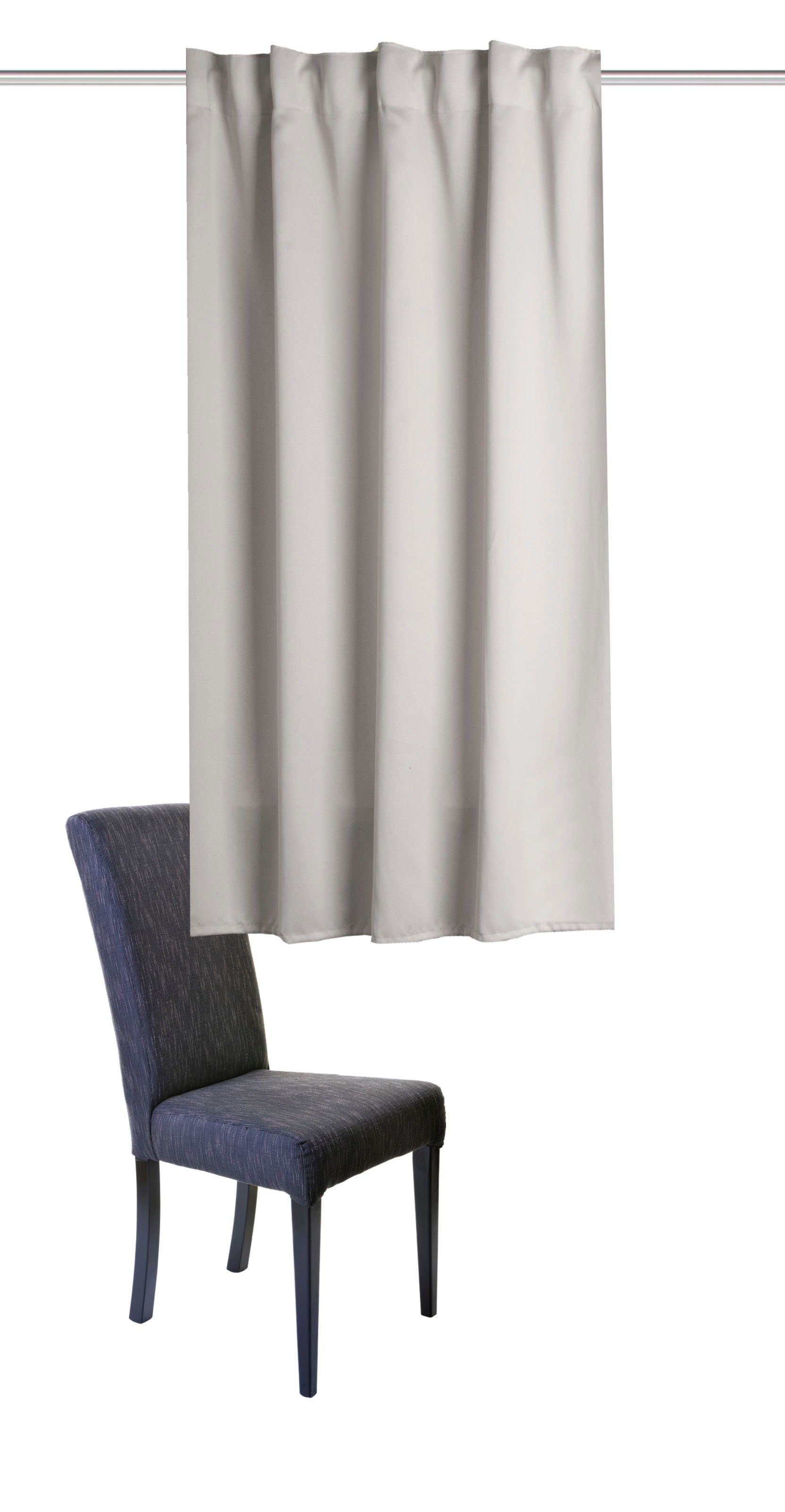 Home Basics Gordijn Blacky Kombibandschal BLACKY uni (1 stuk)