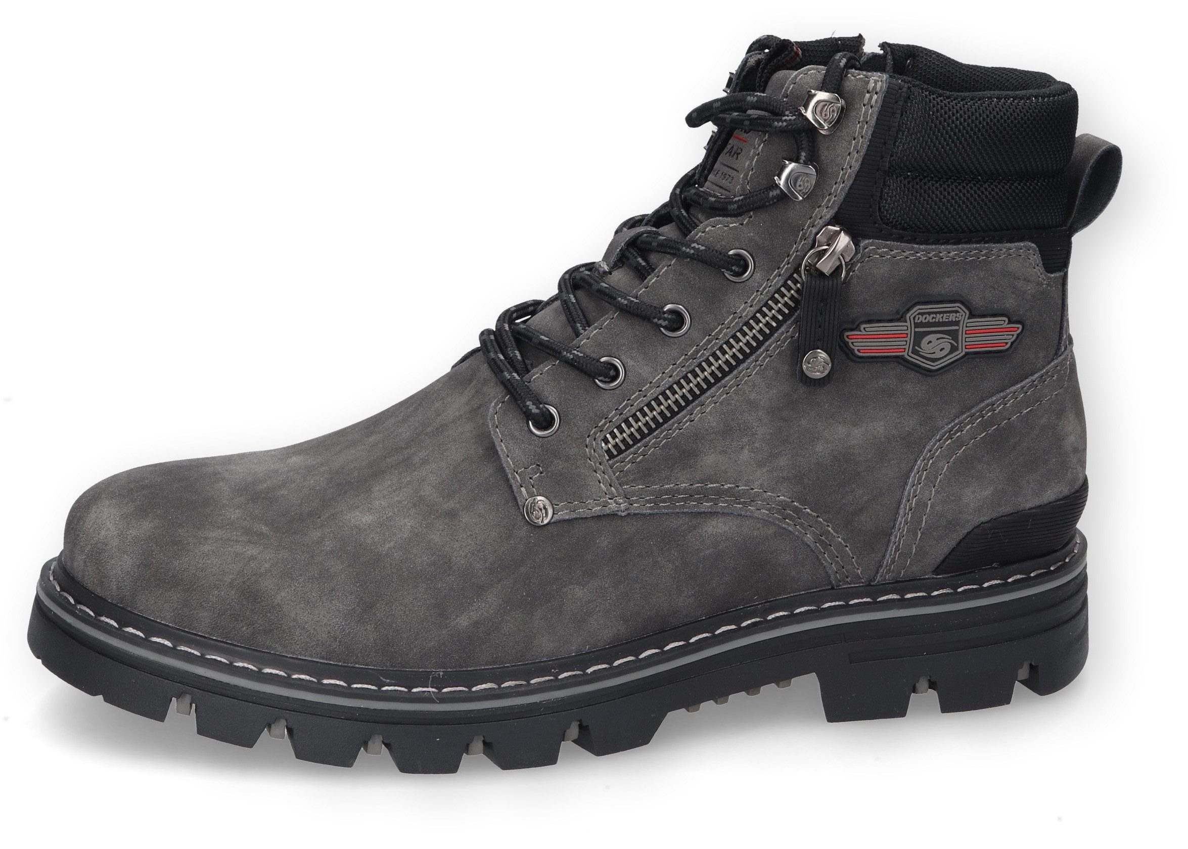 Dockers by Gerli Veterschoenen winterlaarzen vrijetijdstiefels worker boots met modieuze details