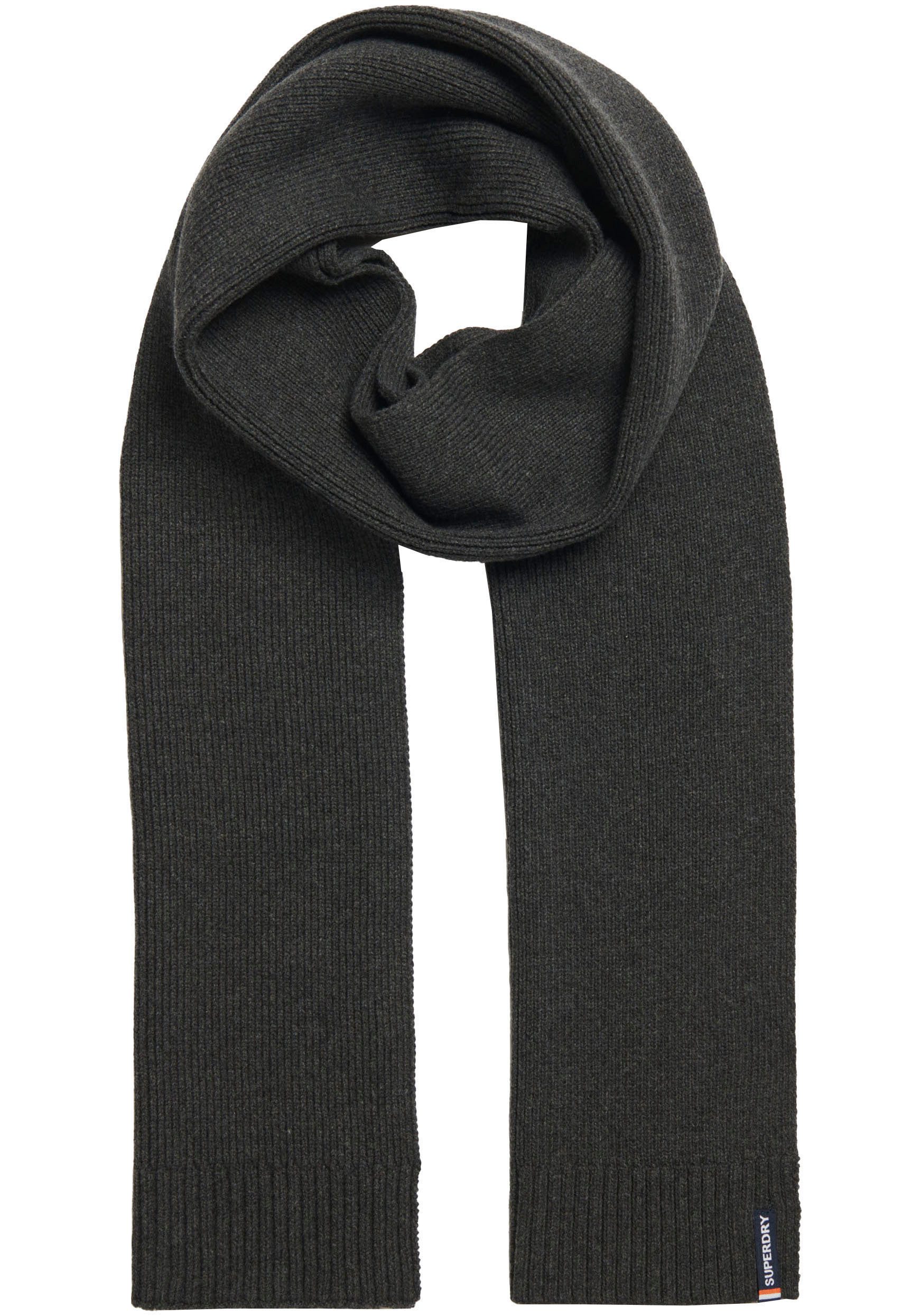 Superdry Gebreide sjaal ESSENTIAL LOGO KNITTED SCARF