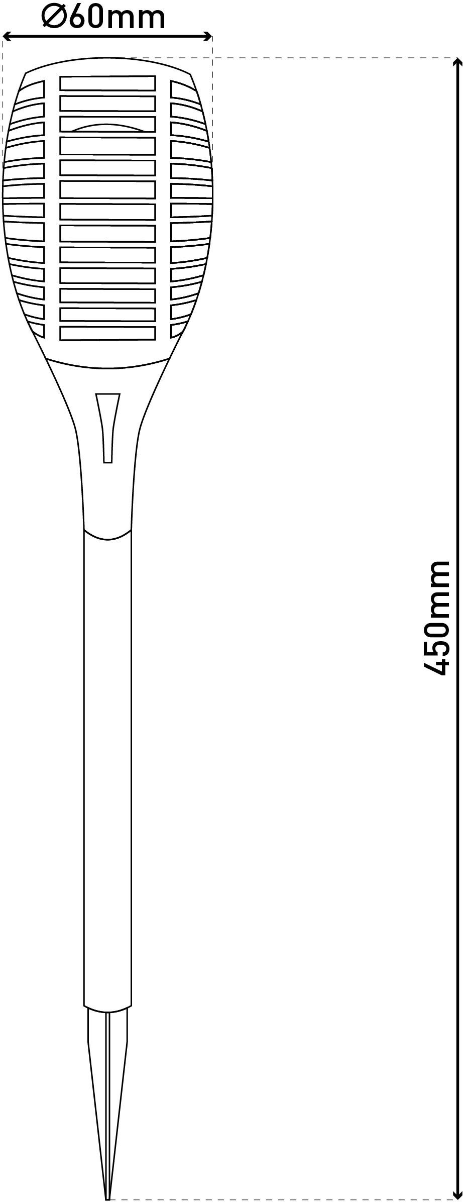 näve Led-solarlamp Fanilo 5-lamps hanglamp in zwart: elegant, minimalistisch metalen design, perfect boven eettafels of keukeneilanden (5 stuks)