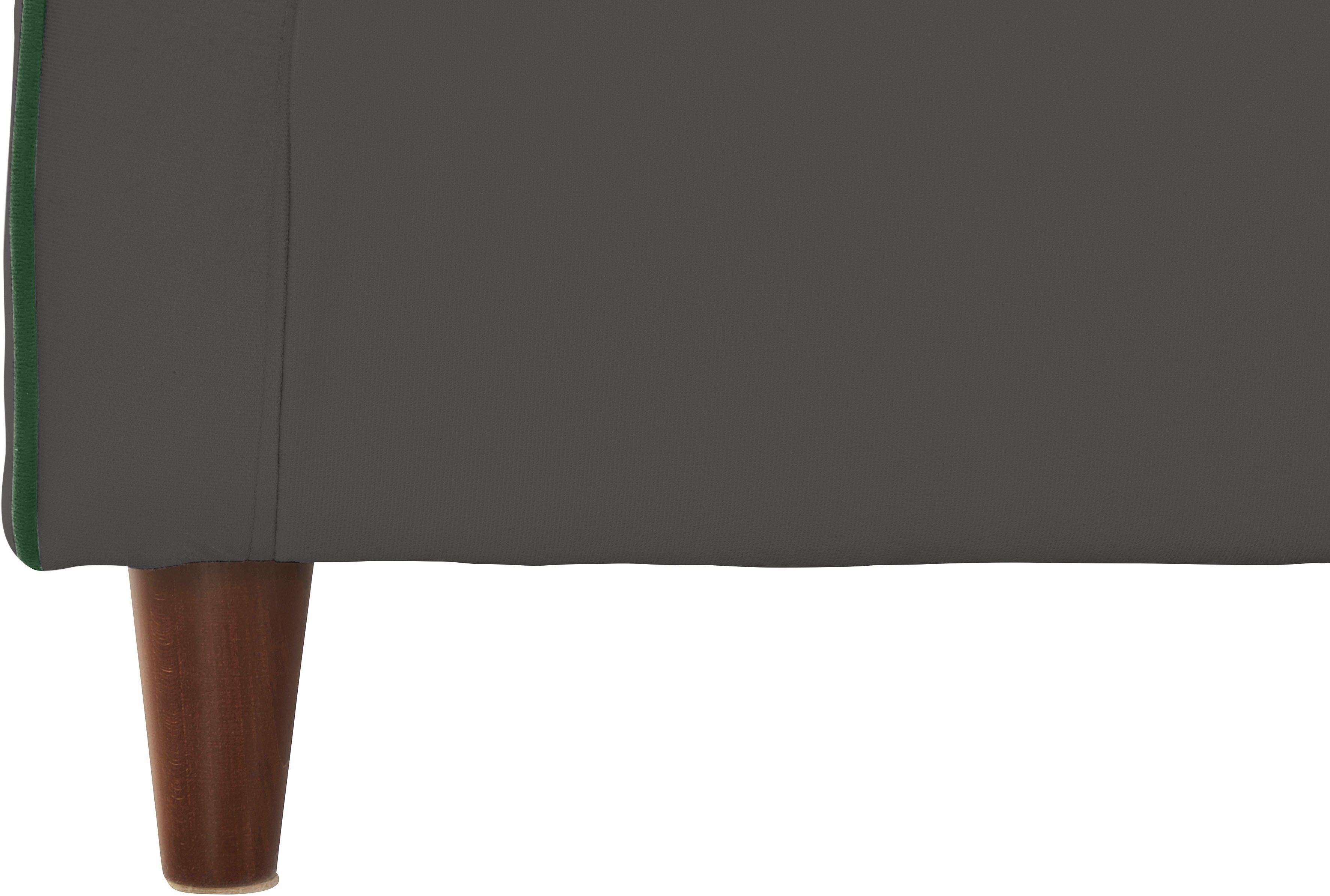 INOSIGN Oorfauteuil Rhada met contrastkleurige opstaande naad, bxdxh: 73x85x99 cm