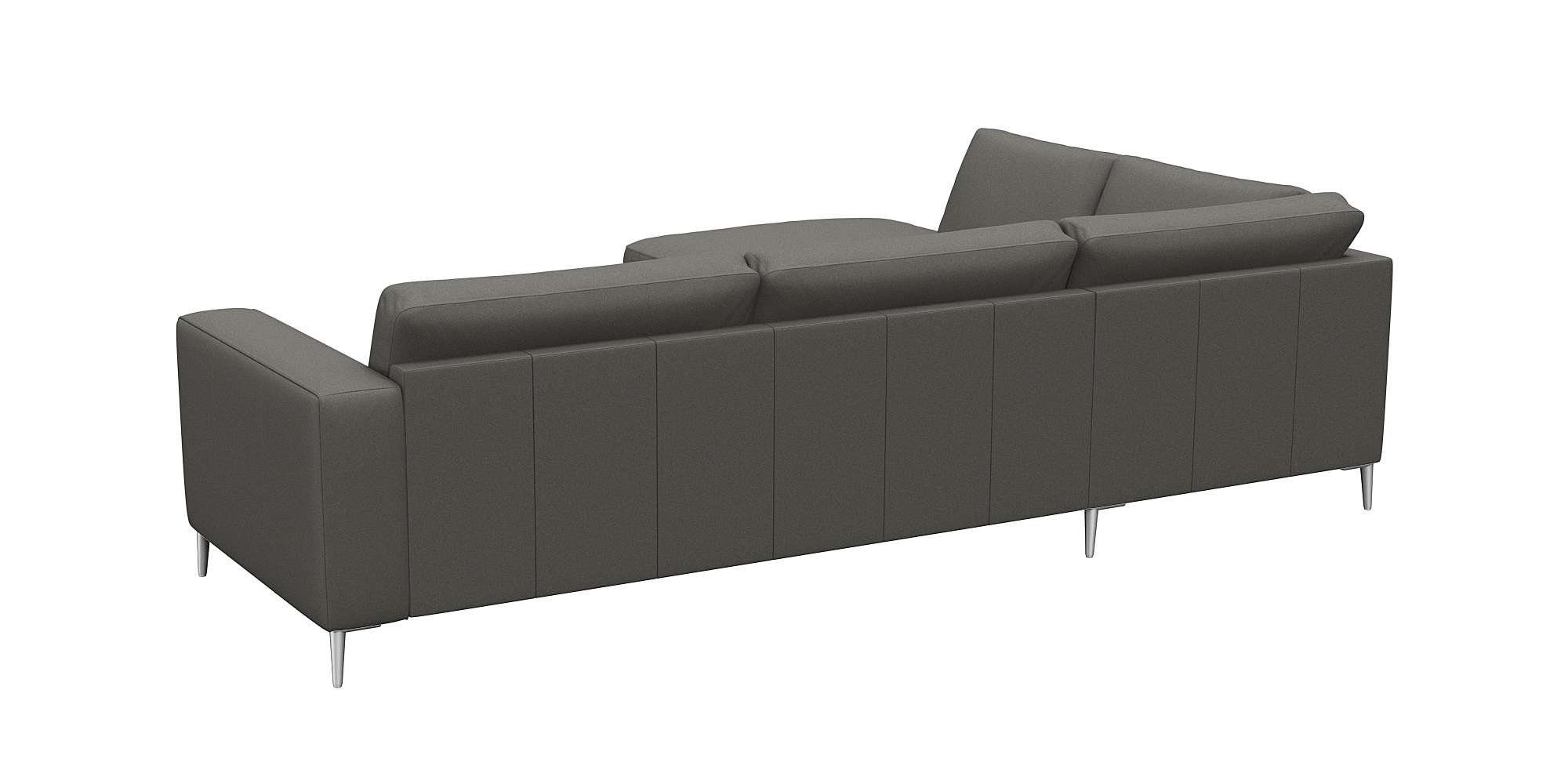 FLEXLUX Hoekbank Fiore, super zitcomfort door koudschuim in de zitting, L-vorm