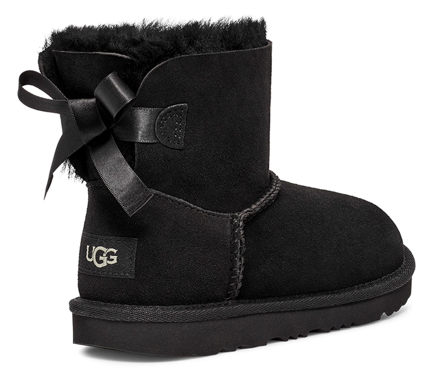 UGG Winterlaarzen K MINI BAILEY BOW II , instaplaarzen, winterlaarzen, snowboots met warme voering