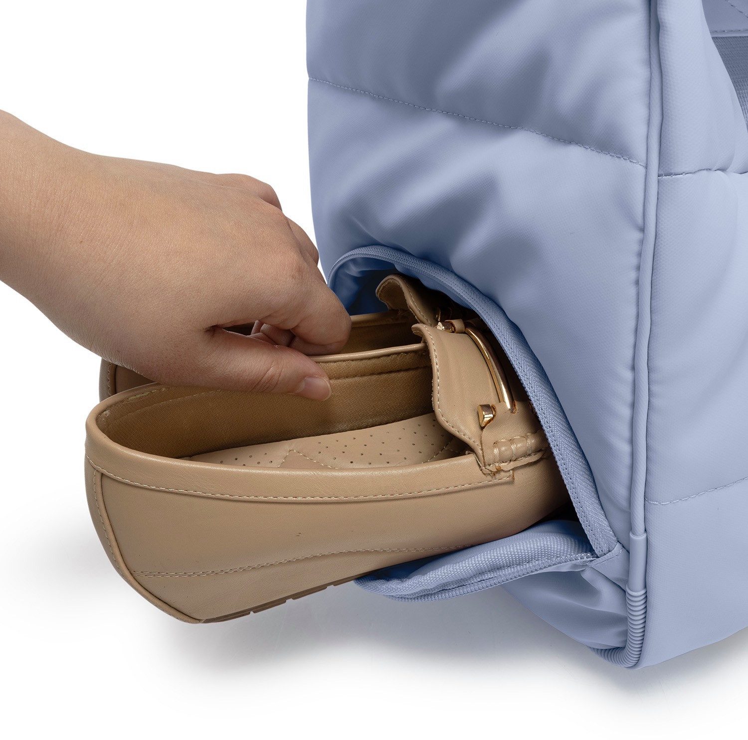Heys Reistas The Puffer Duffle Bag Weekender duffelbag met schoencompartiment opsteeksysteem