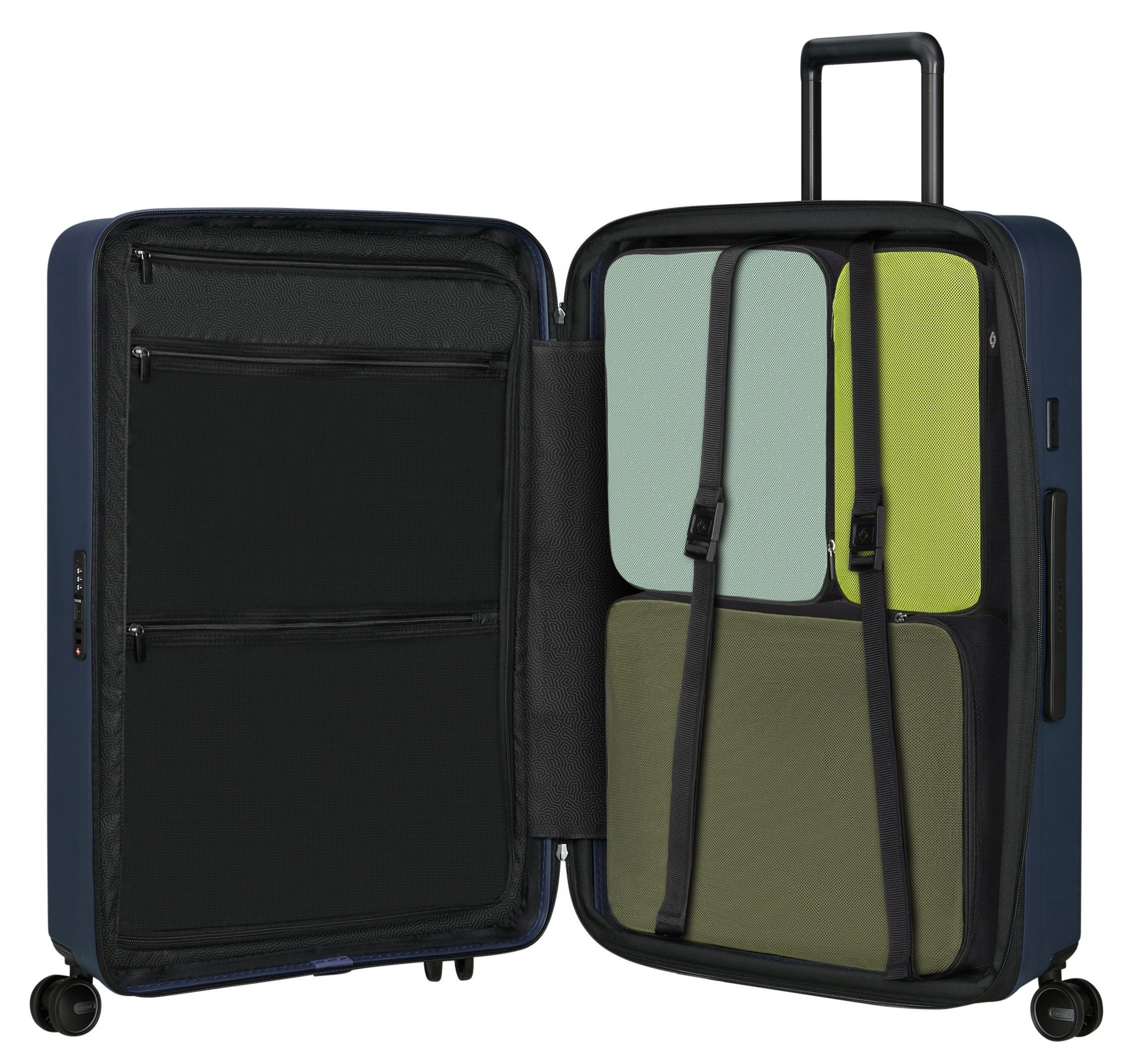 Samsonite Hardshell-trolley RESTACKD, verschillende maten en kleuren (Met opbergtas)