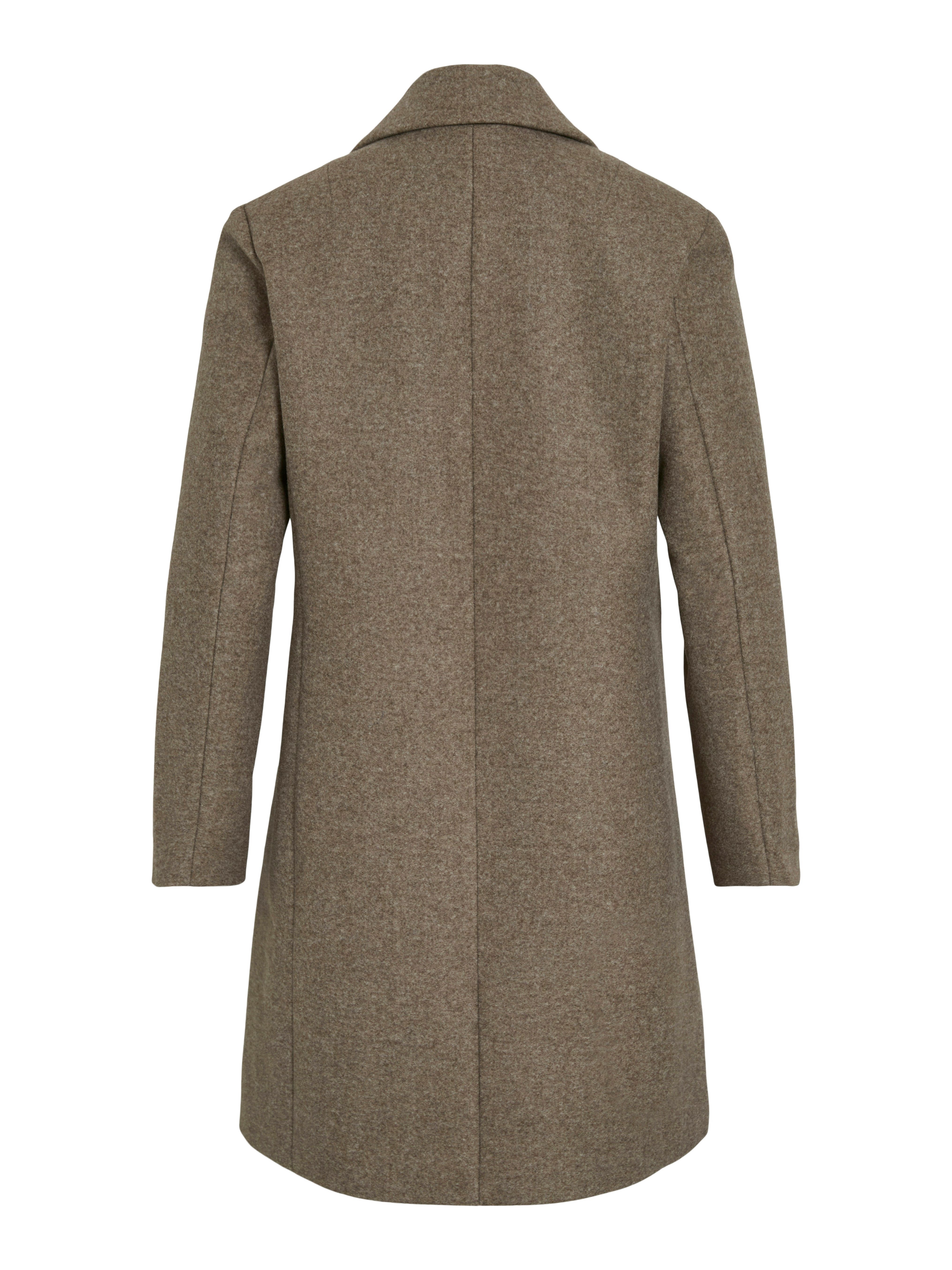 Vila Korte jas VICLAUDIA BUTTON COAT - NOOS