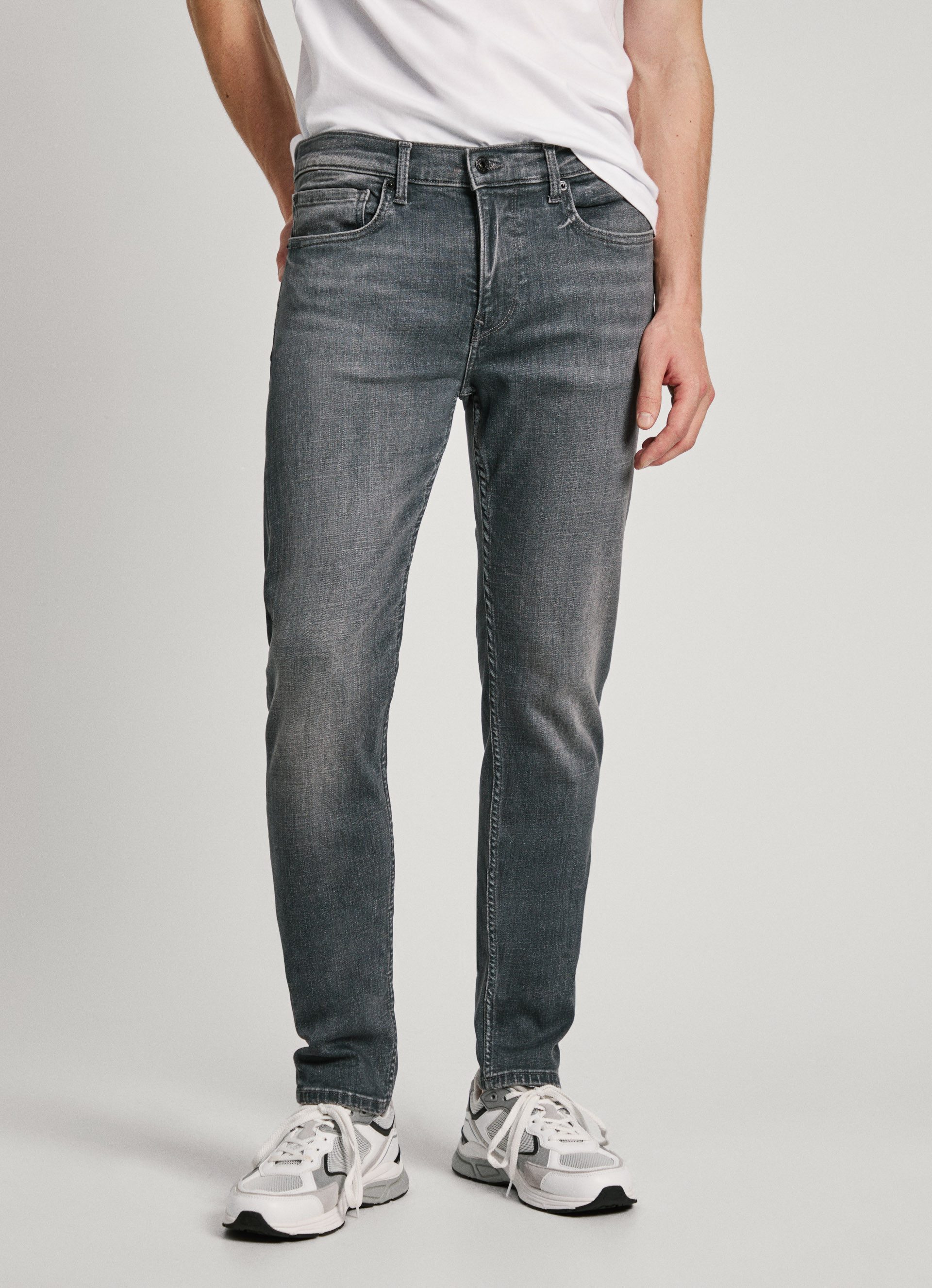 Pepe Jeans Slim fit jeans met 5-pocketmodel model 'Hatch'