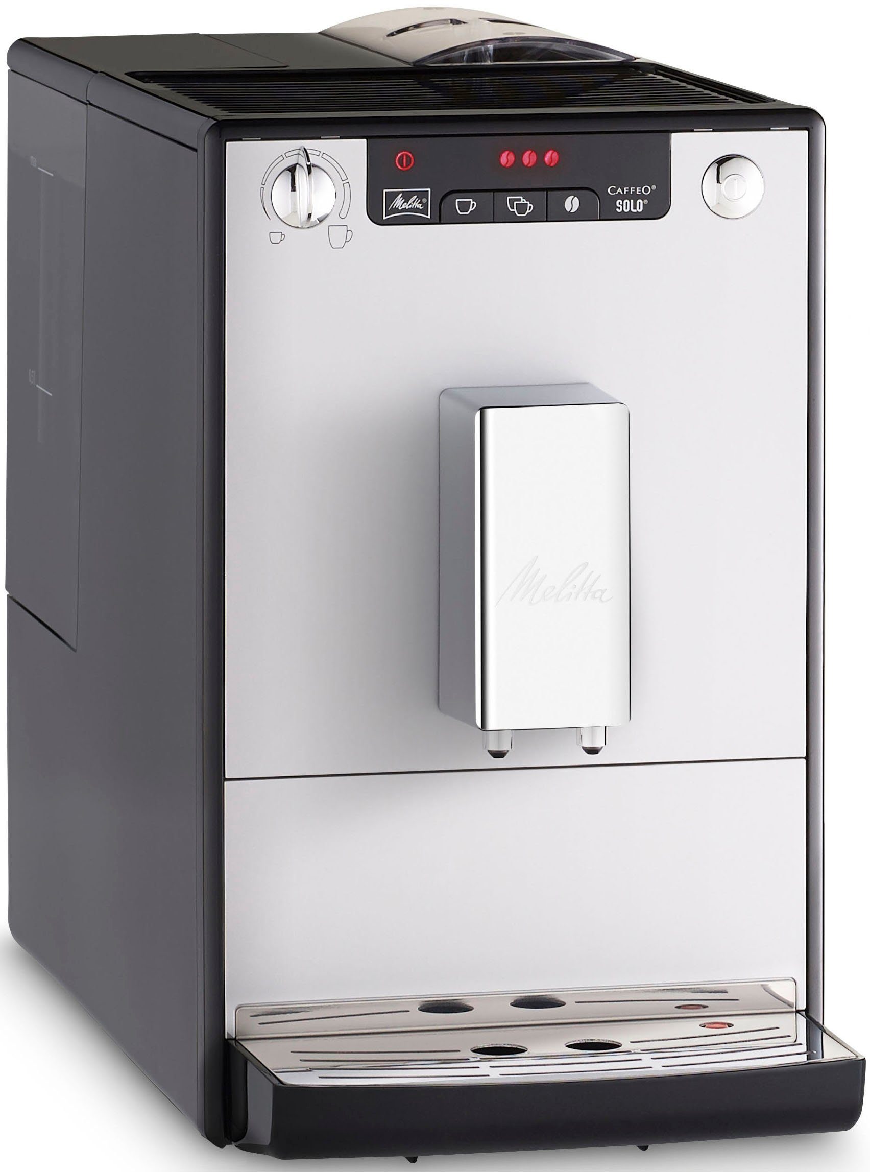 Melitta Volautomatisch koffiezetapparaat Solo® E950-201, zwart, Perfect voor caffè crema & espresso, slechts 20 cm breed