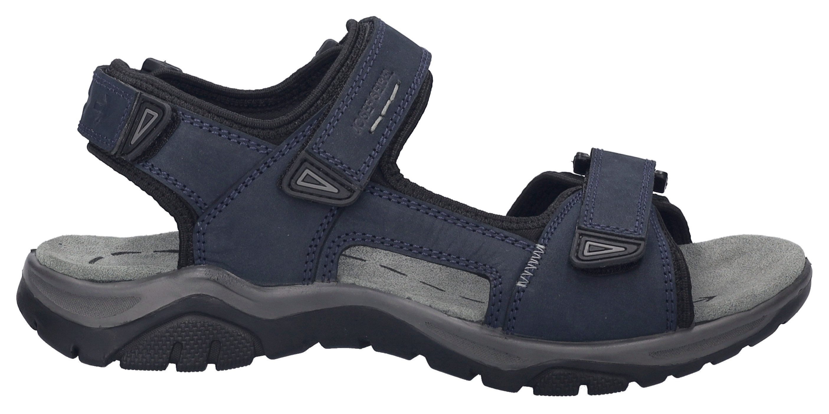 Josef Seibel Sandalen Arlo 02 , trekking sandaal, comfort schoen met gevoerd voetbed
